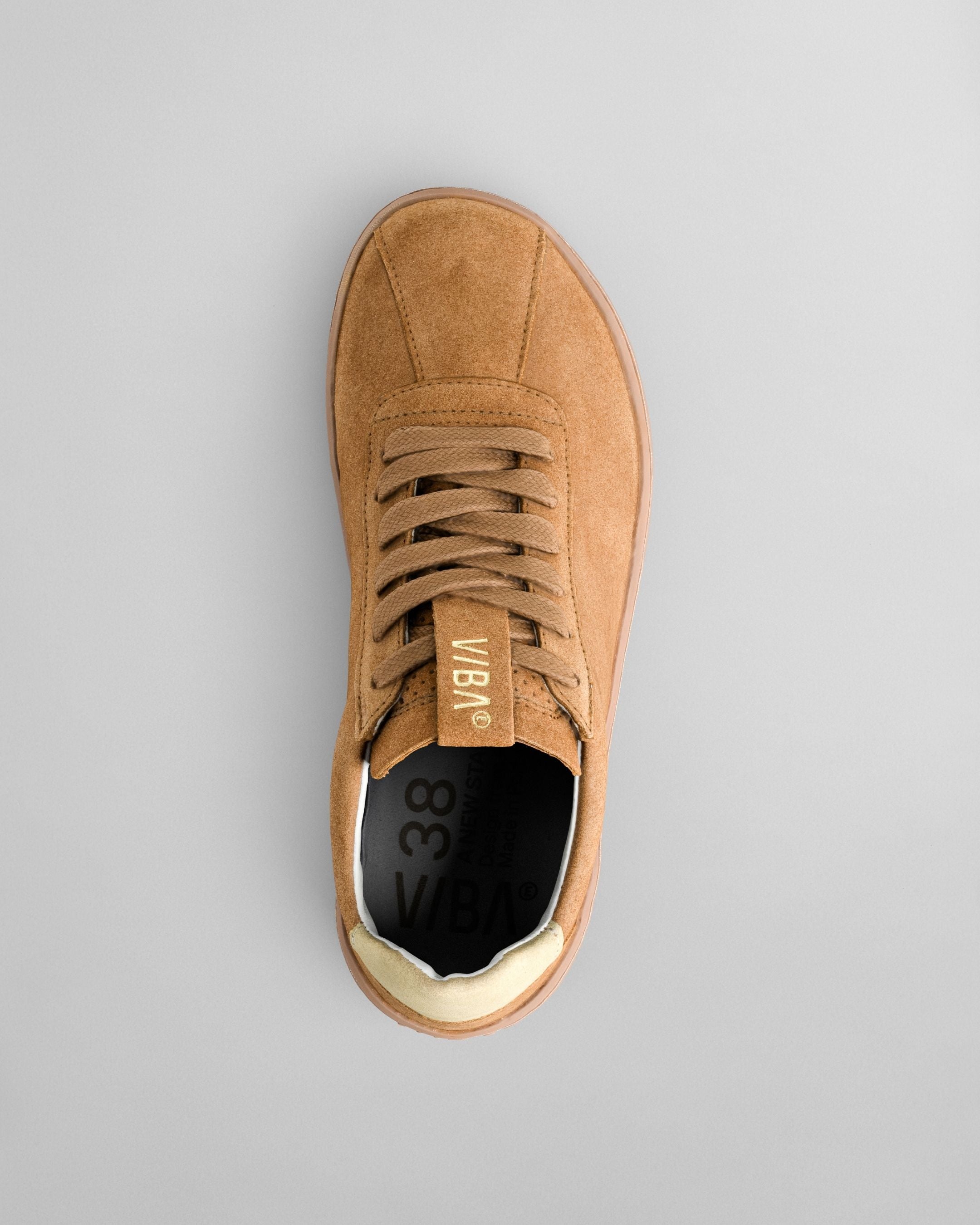 SYDNEY Bio Suede Tan/Gum