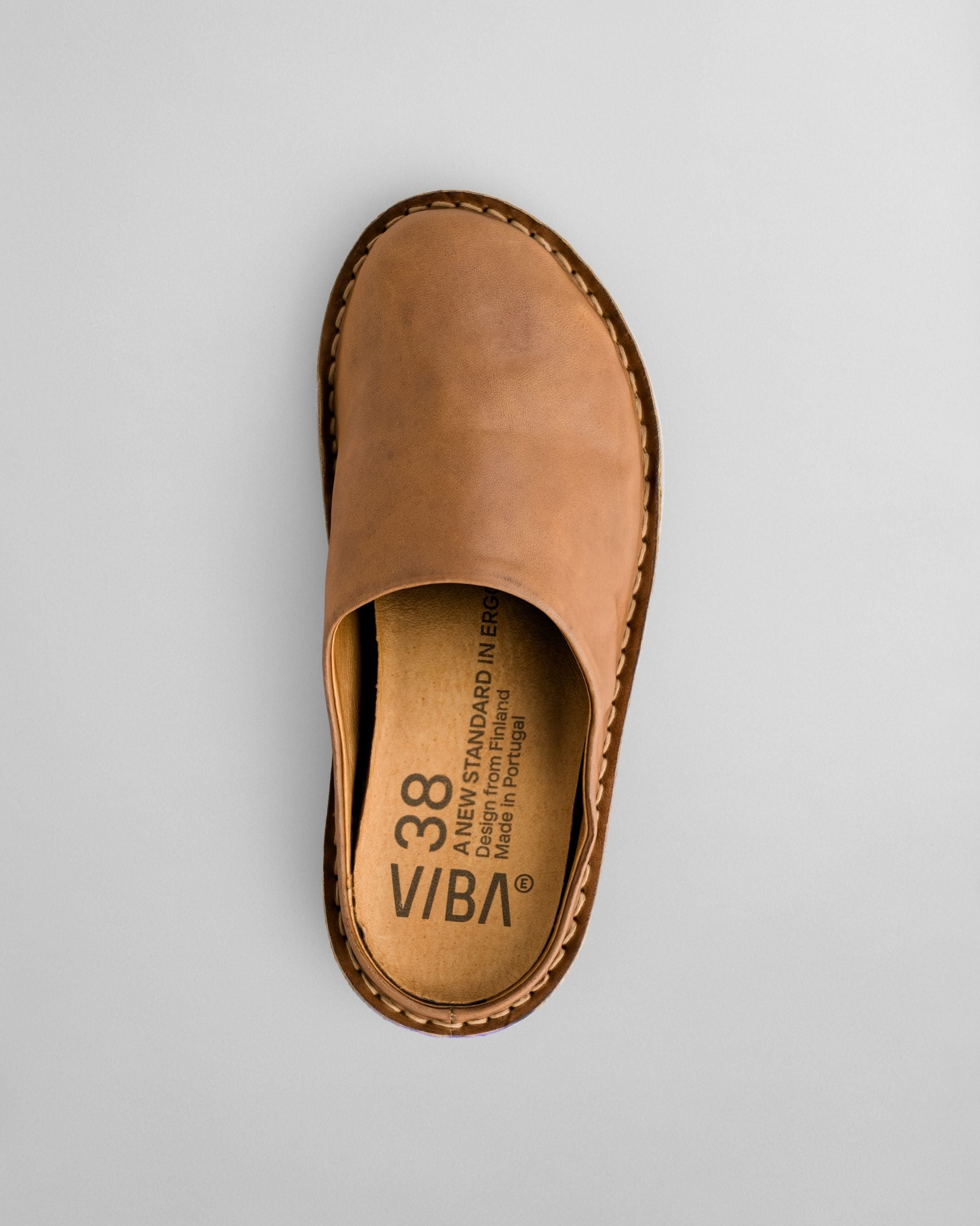 ROMA Leather Cognac Brown