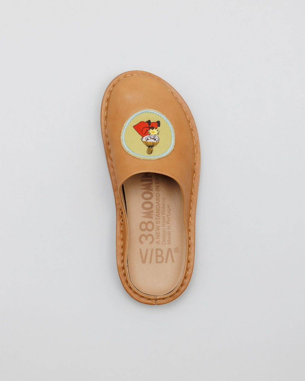 VIBAe x MOOMIN ROMA Leather Fawn Tan