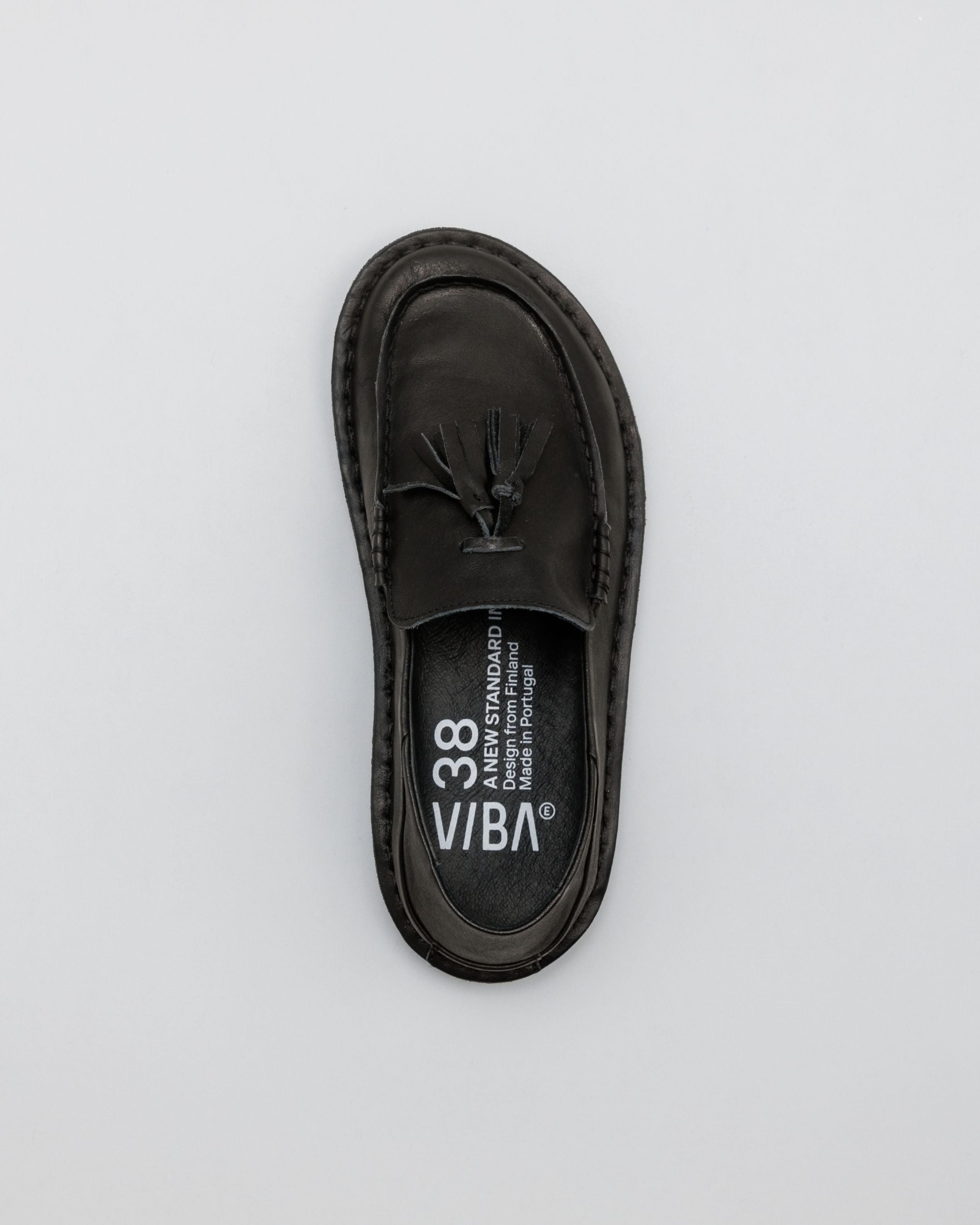 TRIBECA Leather Preto Black