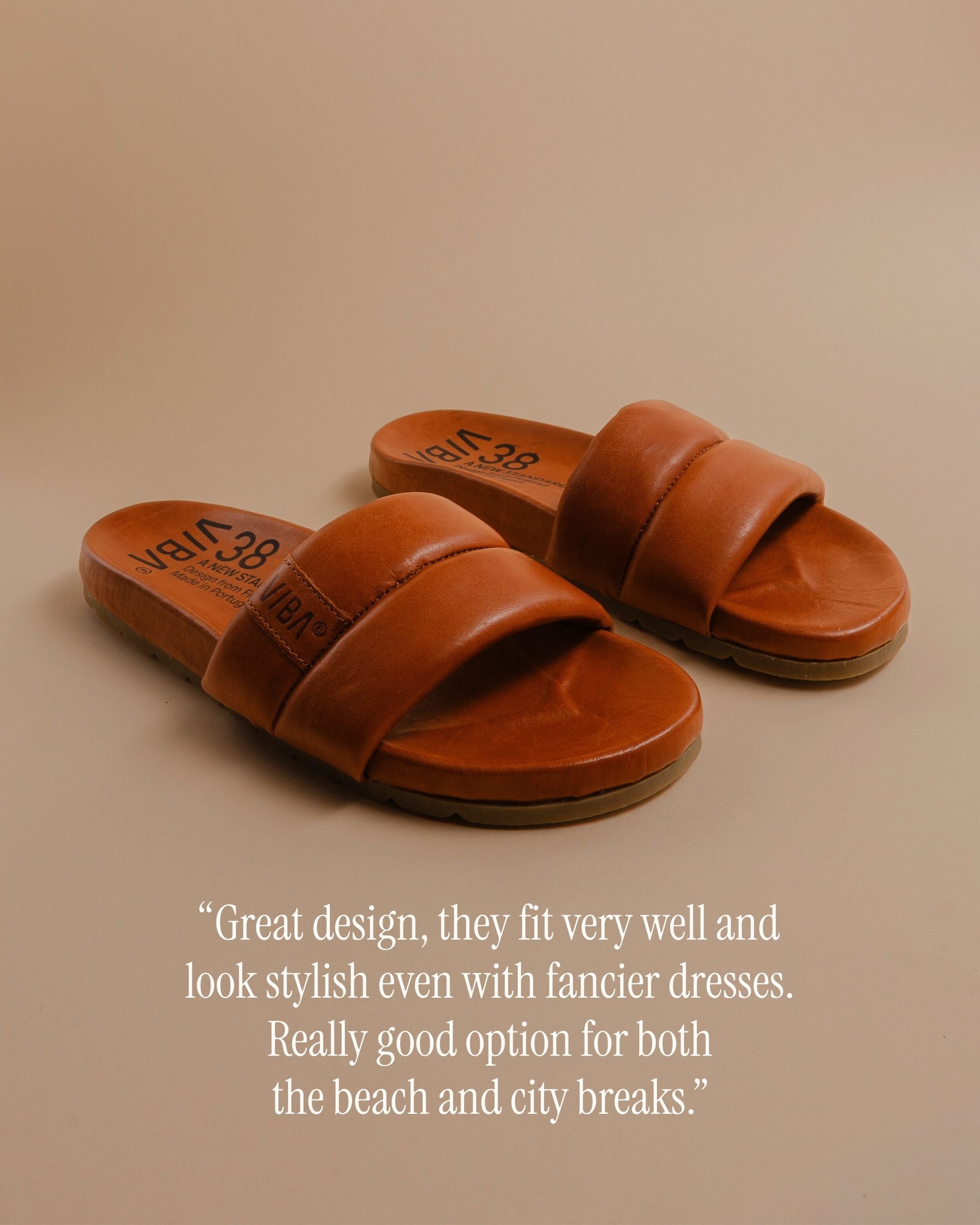 PORTO Leather Cognac Brown