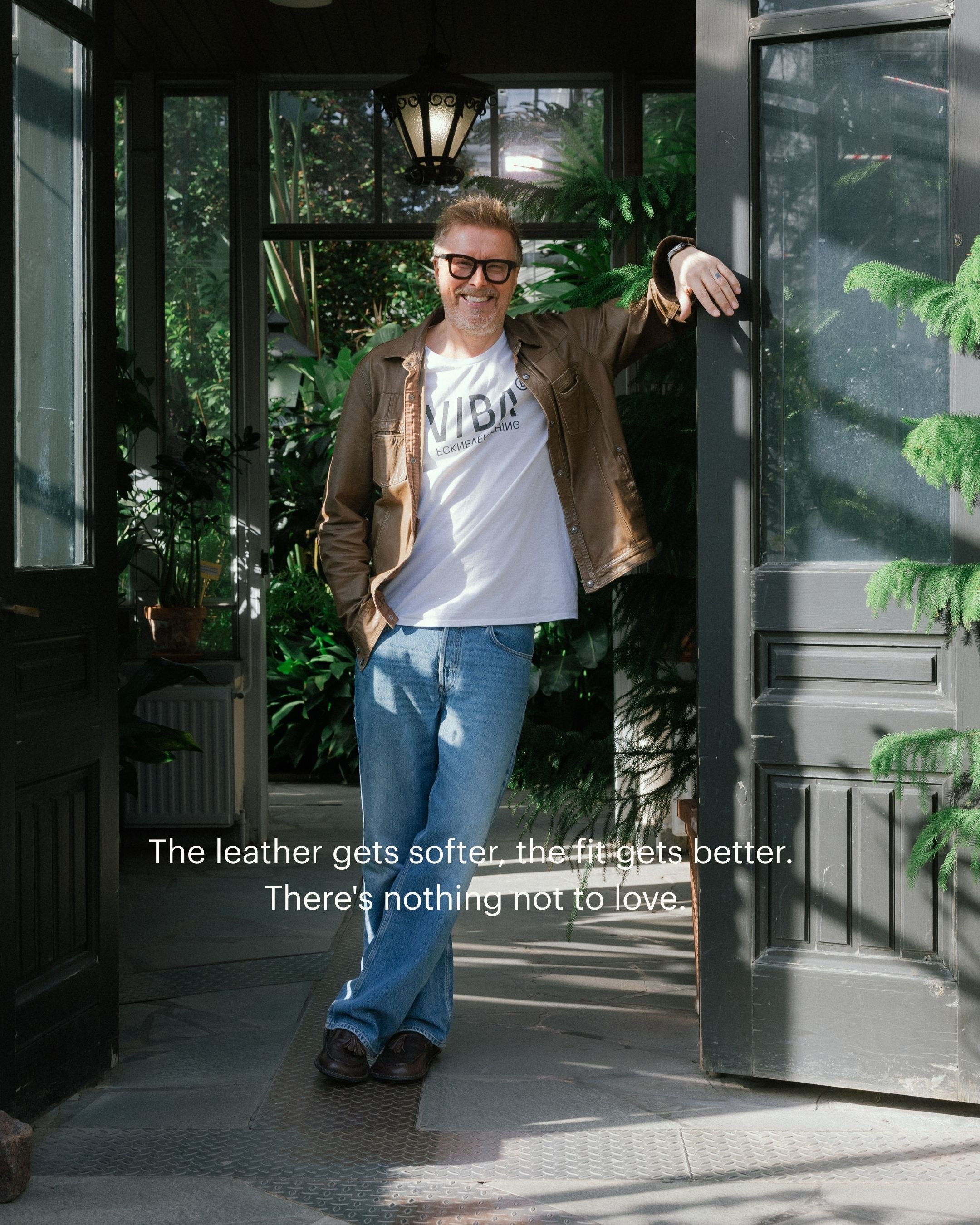 TRIBECA Leather Cocoa Brown