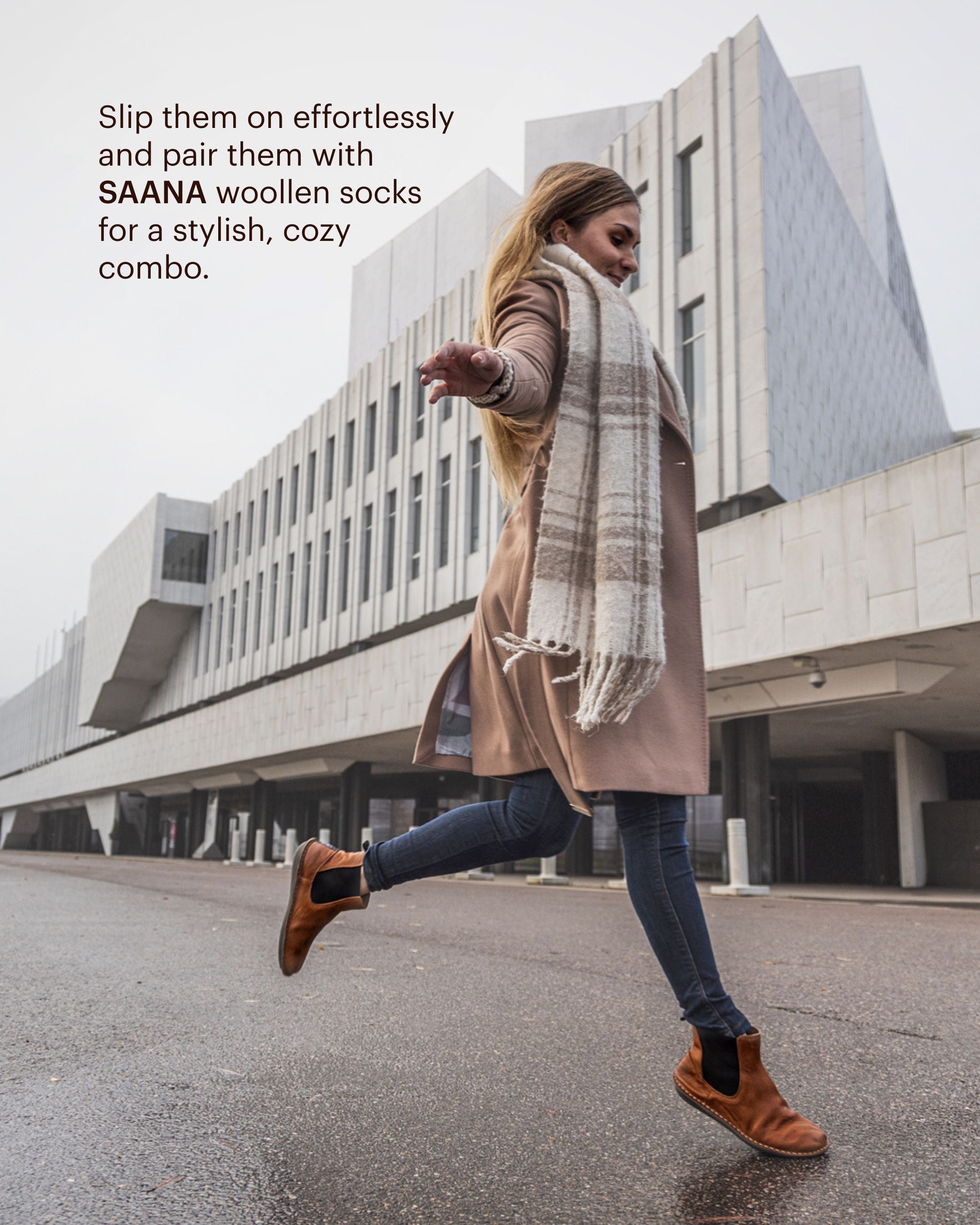 HELSINKI Leather Cognac Brown