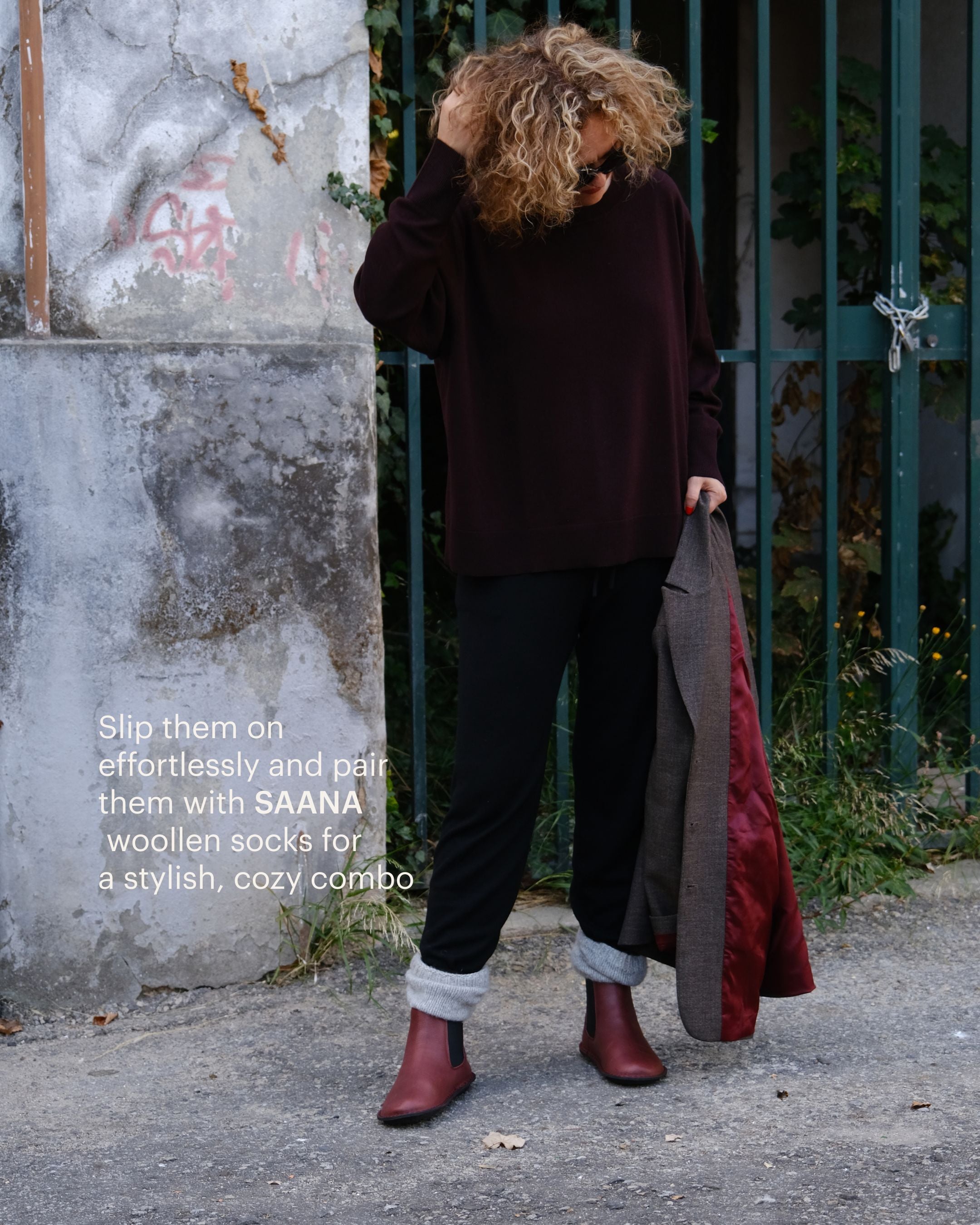 HELSINKI Leather Cordovan Red