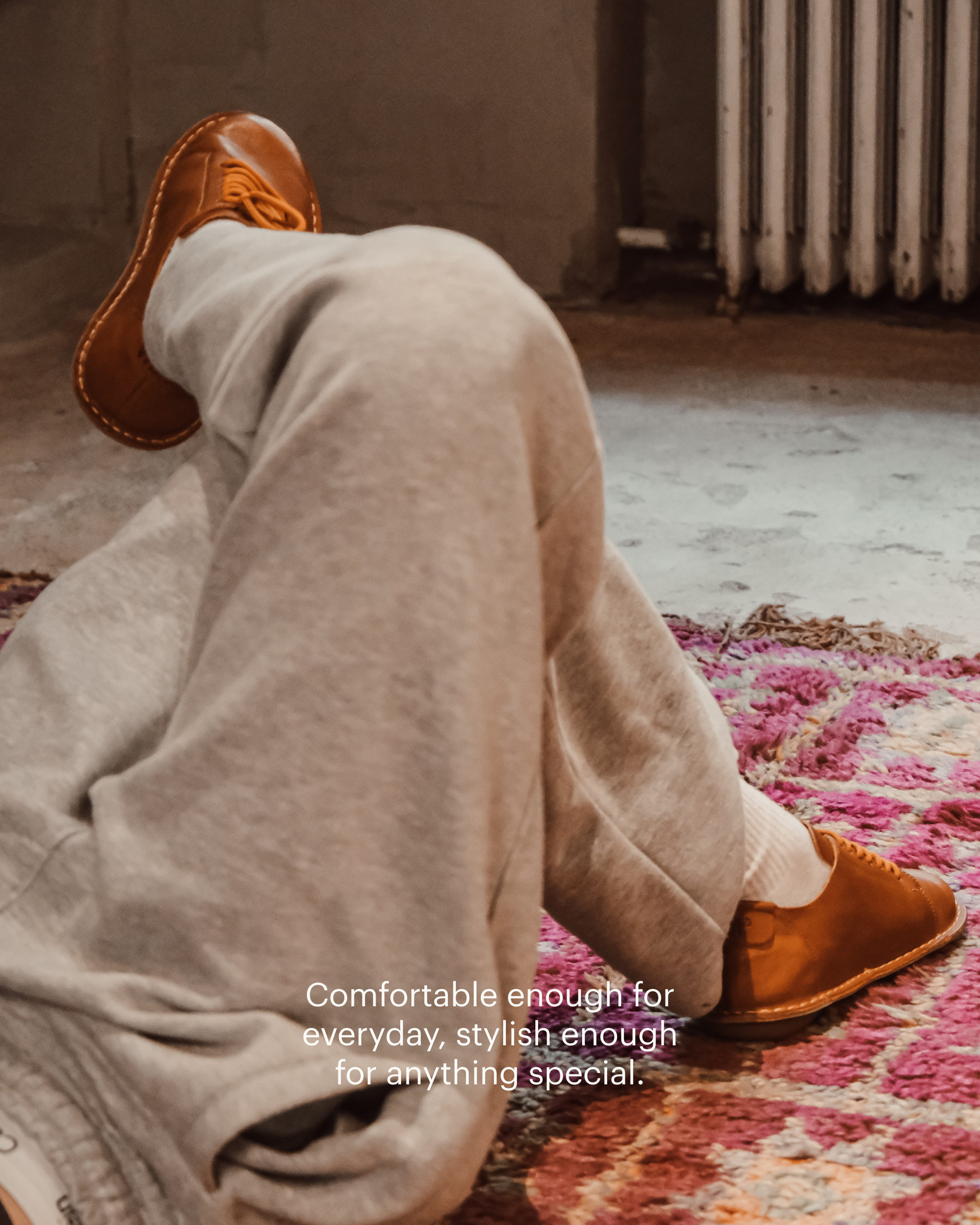 LISBOA Leather Cognac Brown
