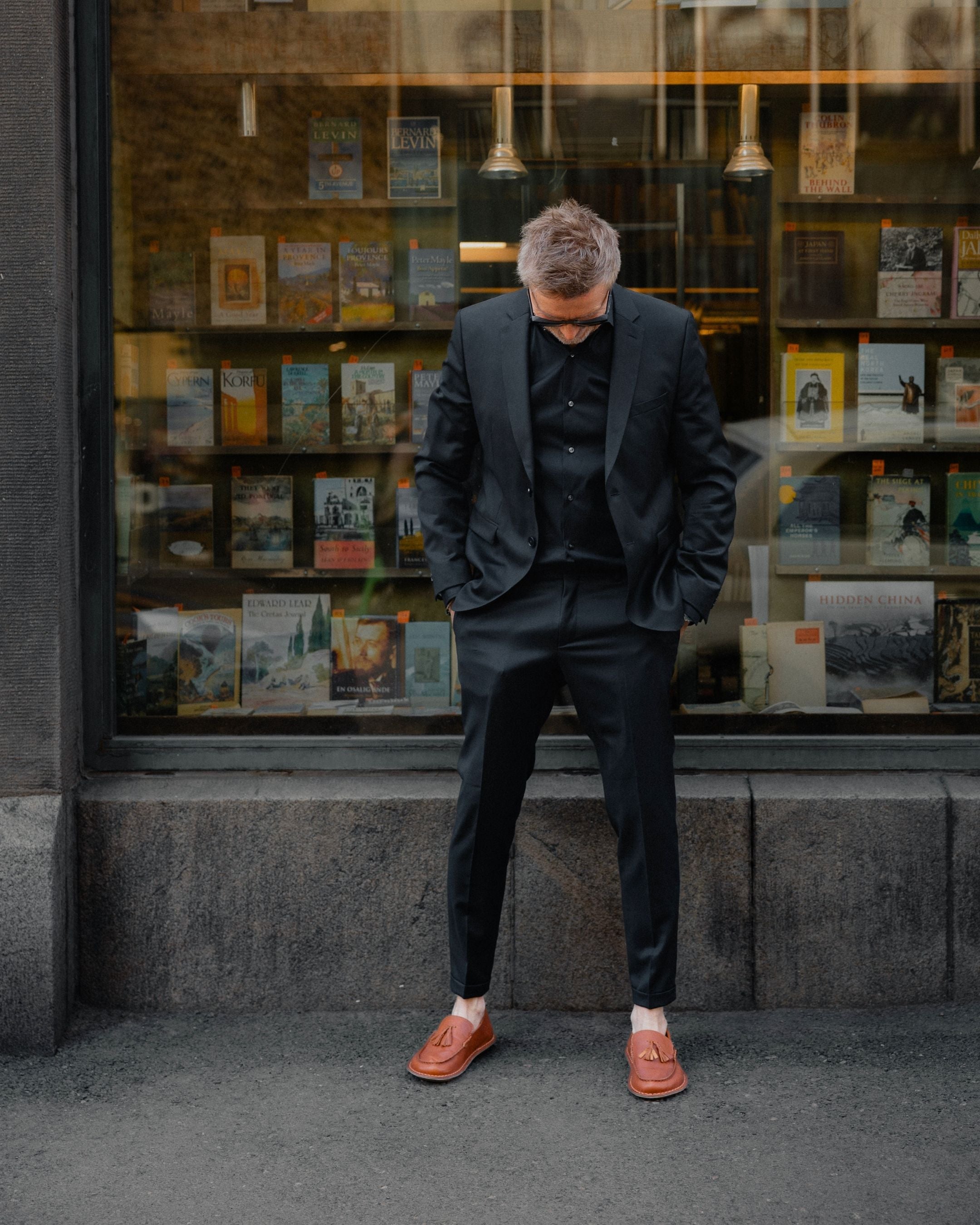 TRIBECA Leather Cognac Brown