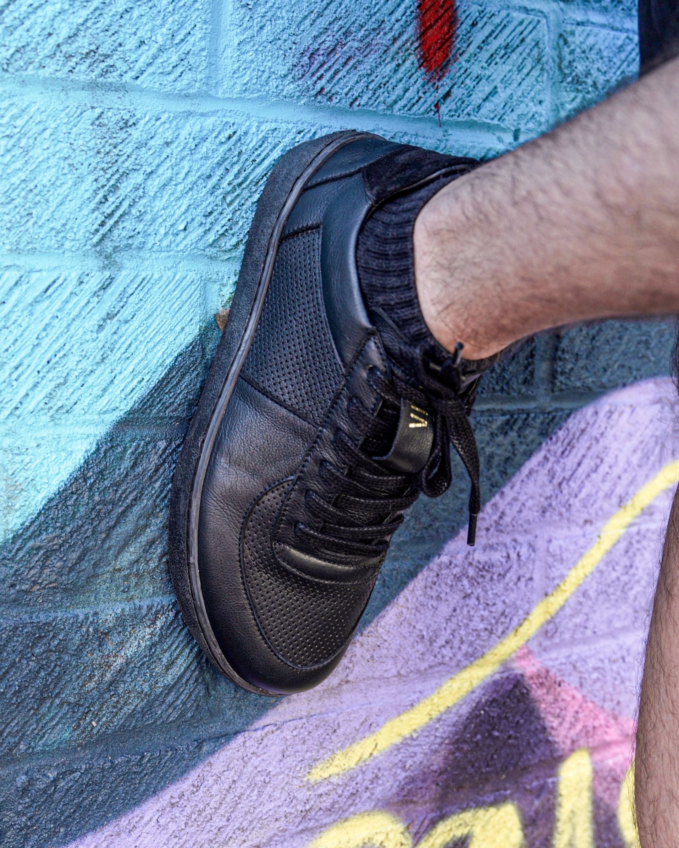 LONDON Bio Leather Black/Black