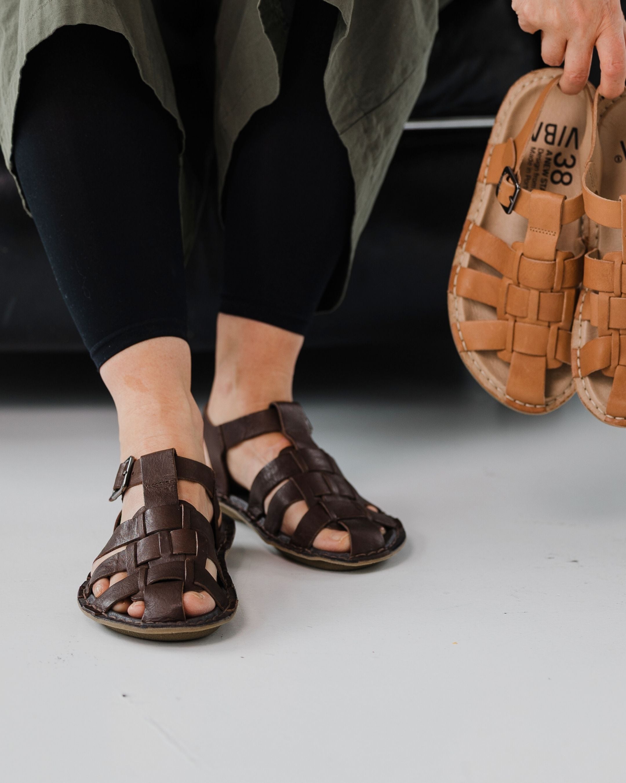 CAPRI Leather Cocoa Brown