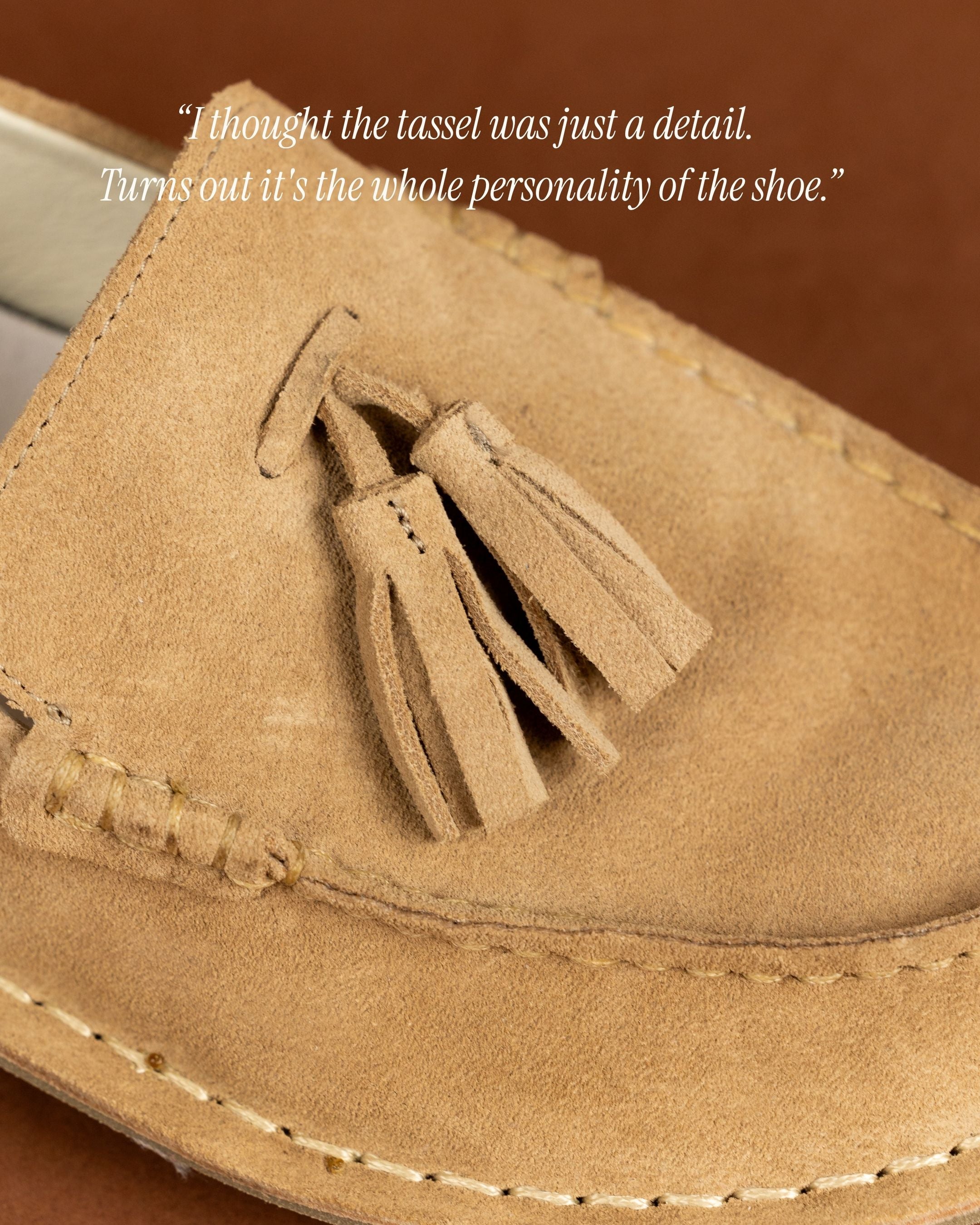 TRIBECA Suede Desert Sand