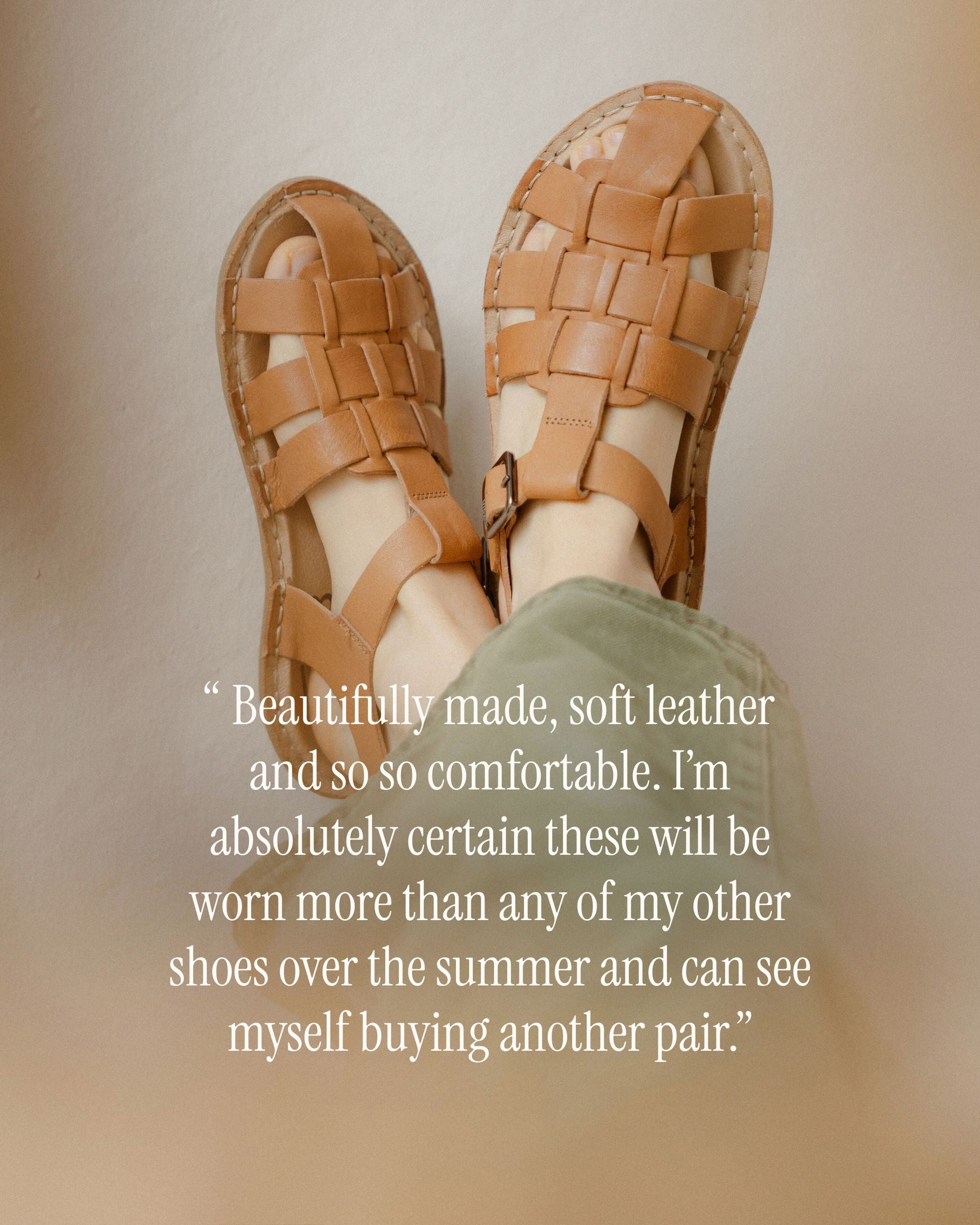 CAPRI Leather Fawn Tan