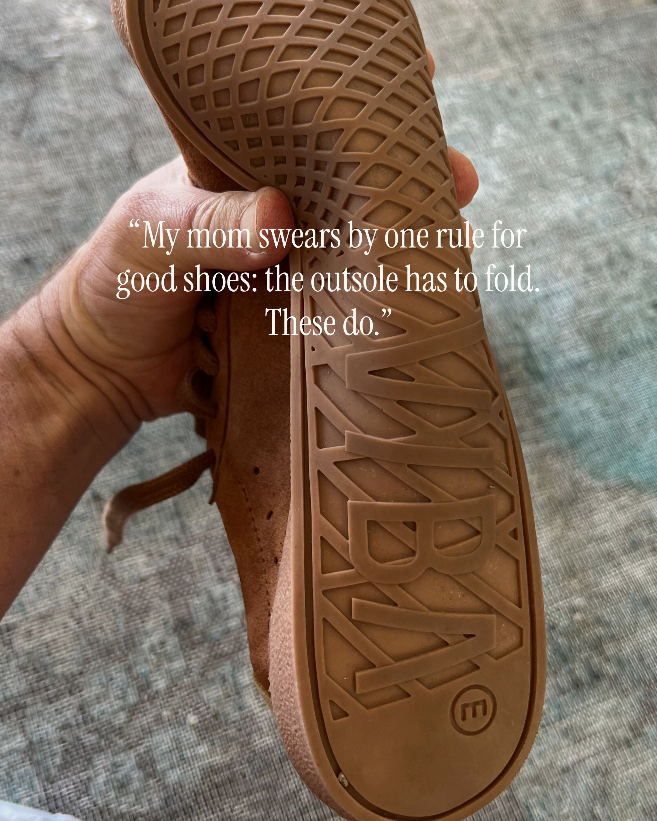 SYDNEY Bio Suede Tan/Gum