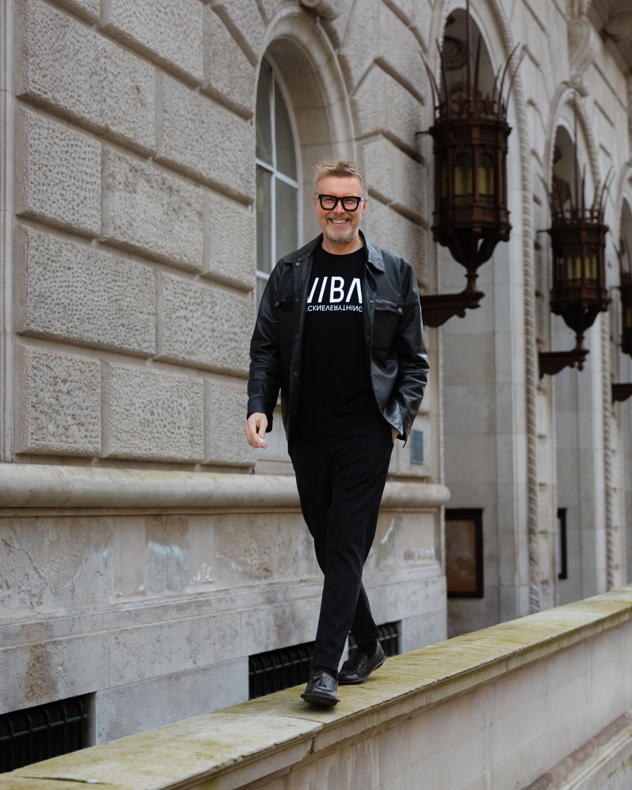 TRIBECA Leather Preto Black