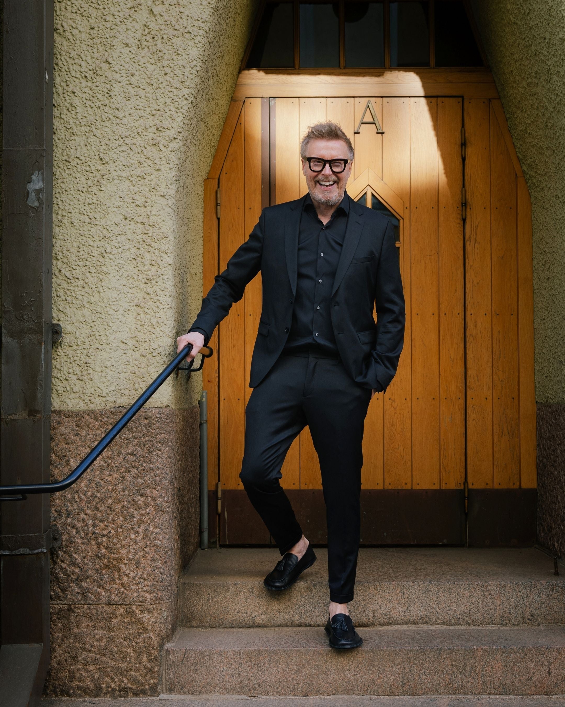 TRIBECA Leather Preto Black