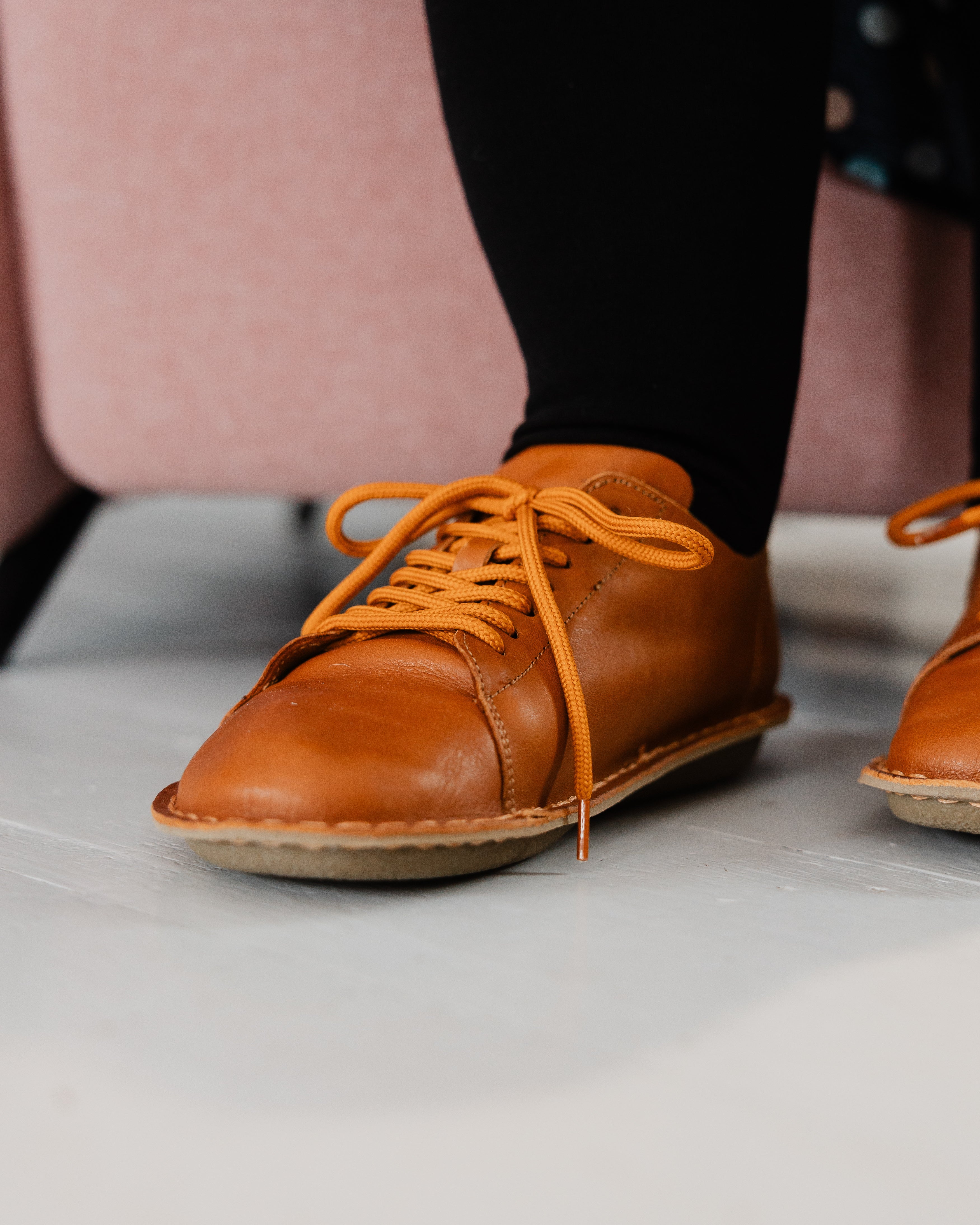 LISBOA Leather Cognac Brown