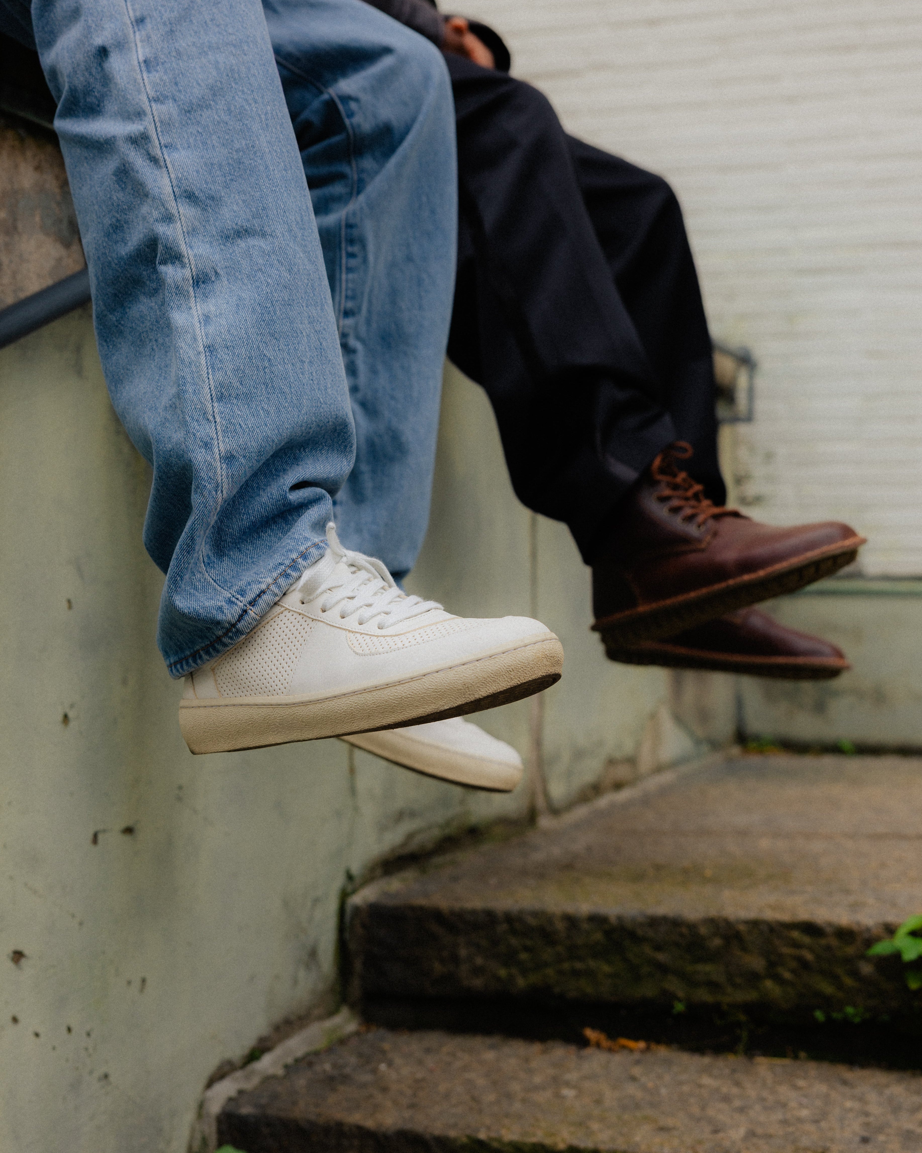 LONDON Bio Leather White/Chalk