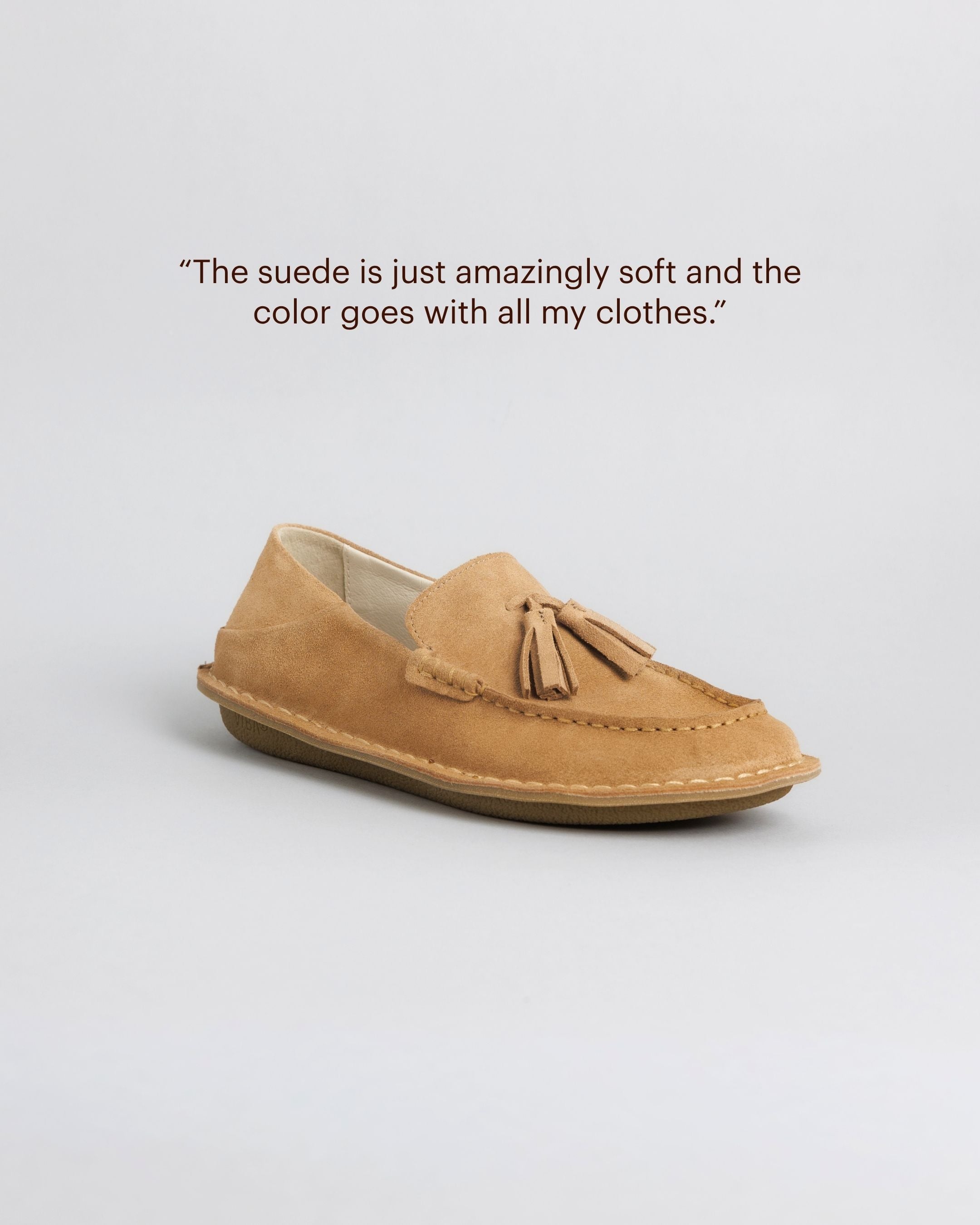 TRIBECA Suede Desert Sand