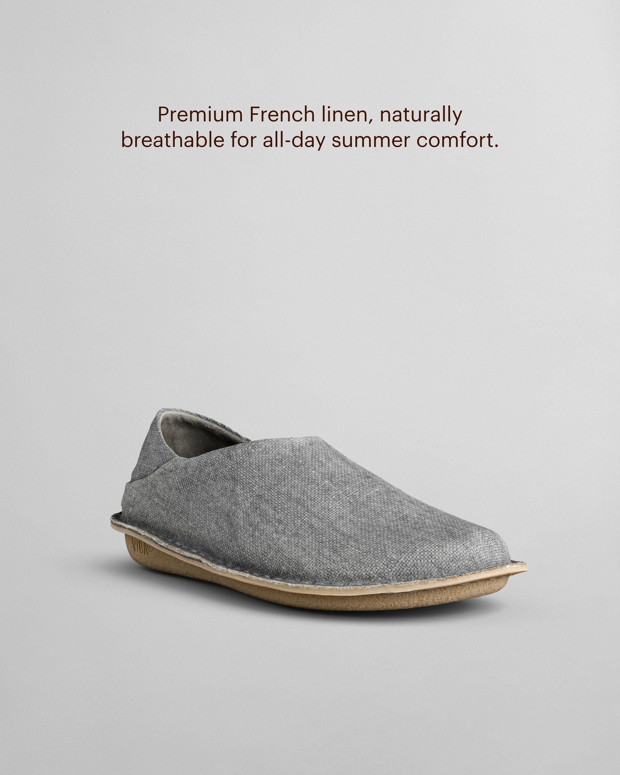 ZUMA Linen Beachpebble Grey