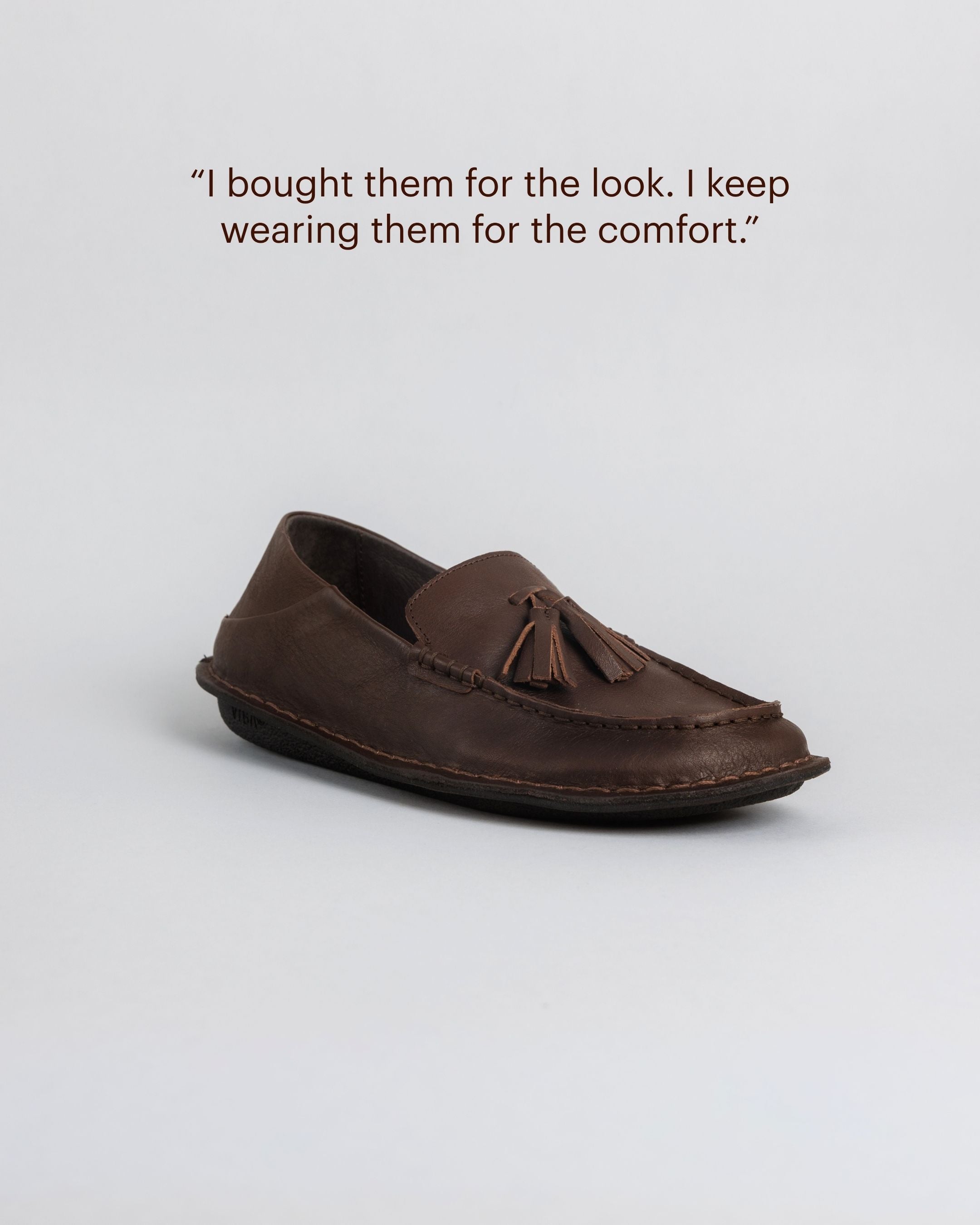 TRIBECA Leather Cocoa Brown