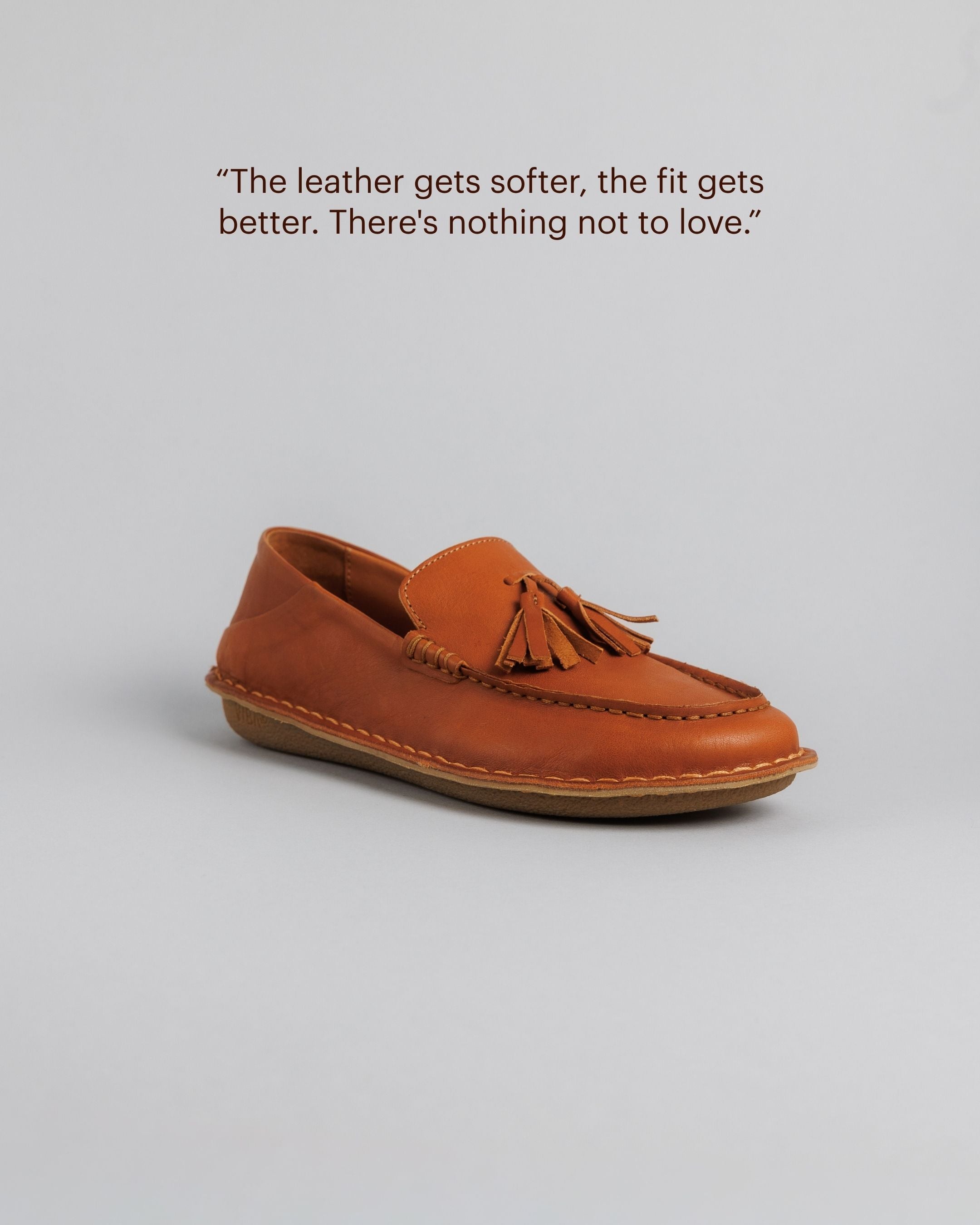 TRIBECA Leather Cognac Brown