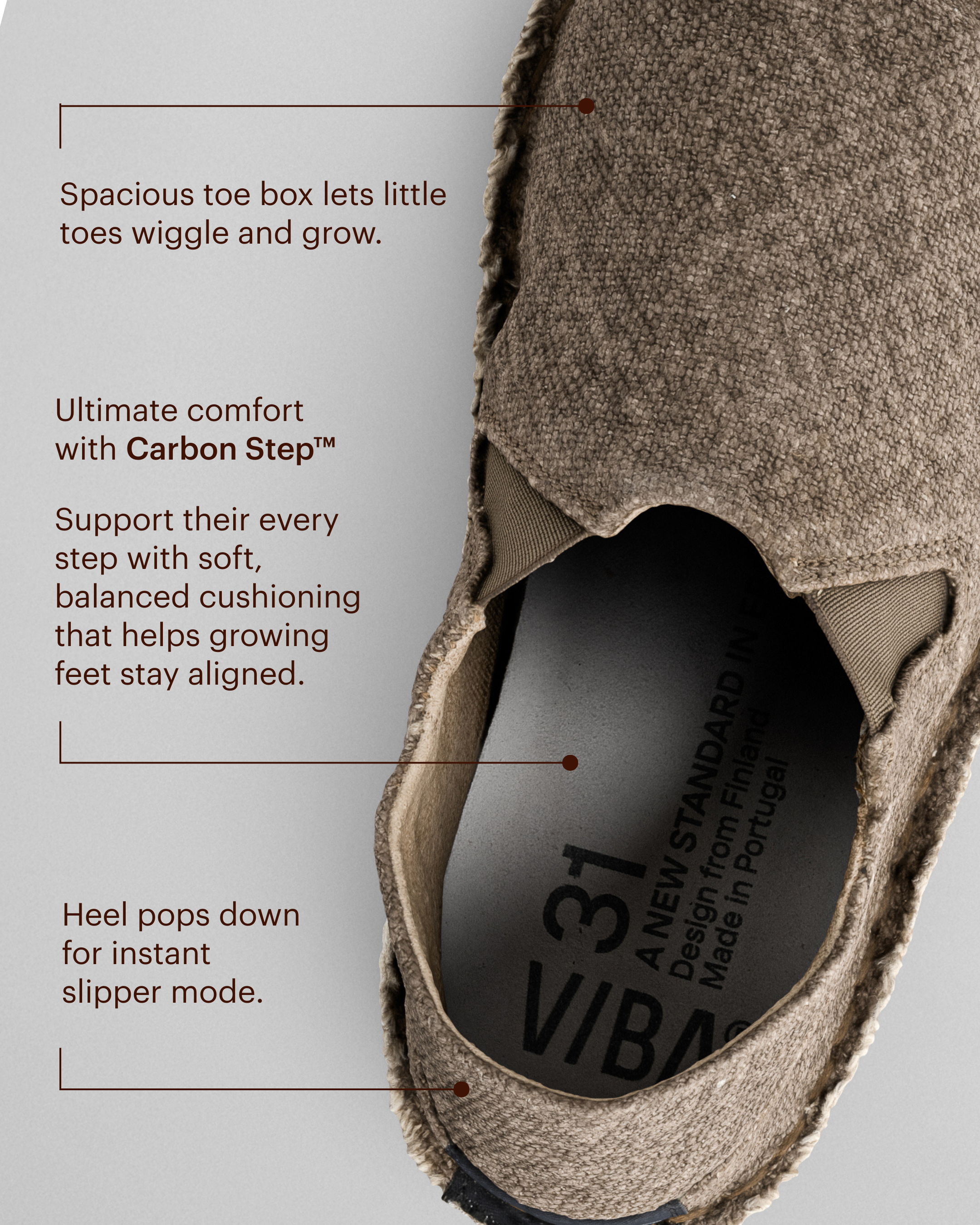 ZUMA Linen Kids Oak Brown