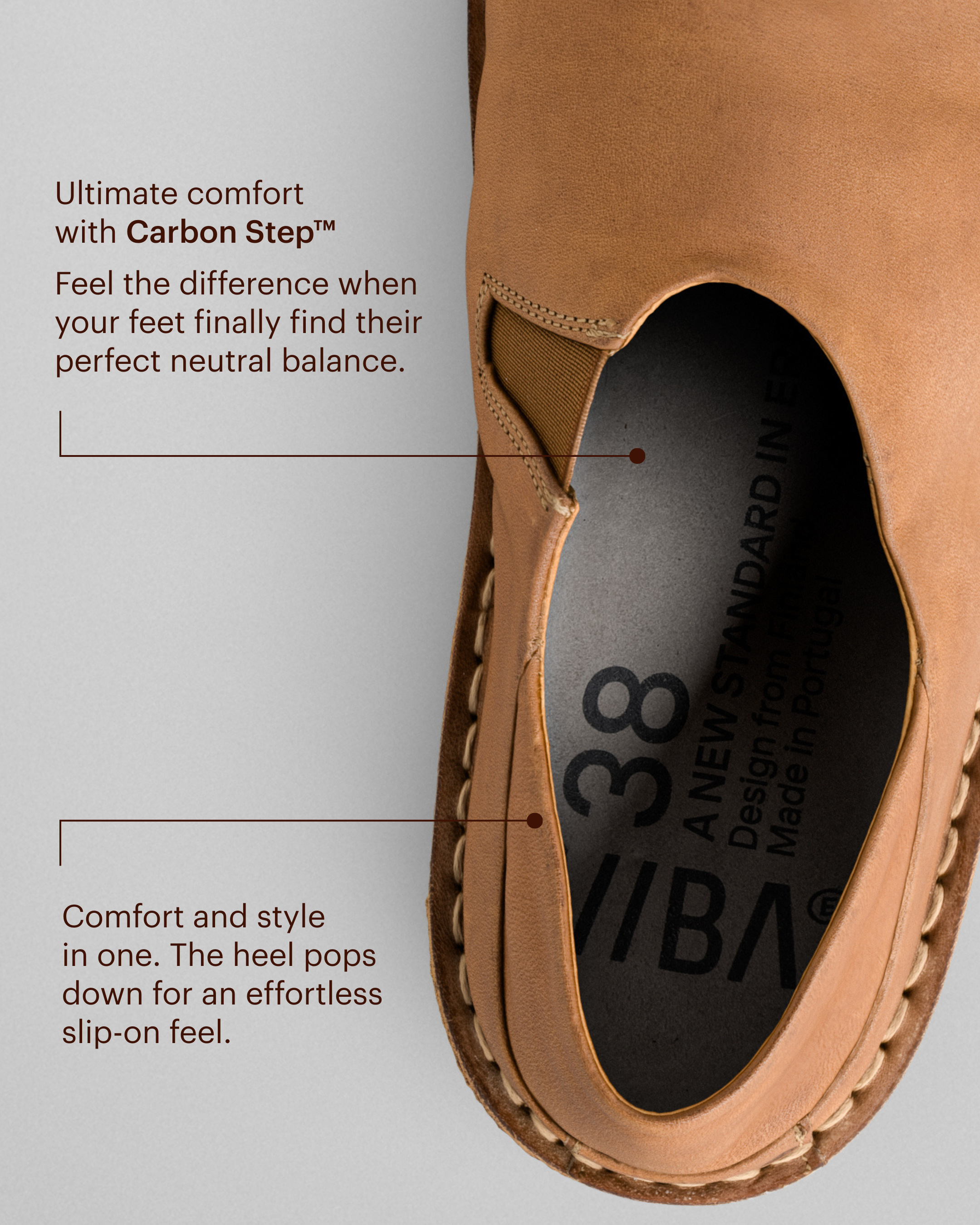 ZUMA Leather Cognac Brown