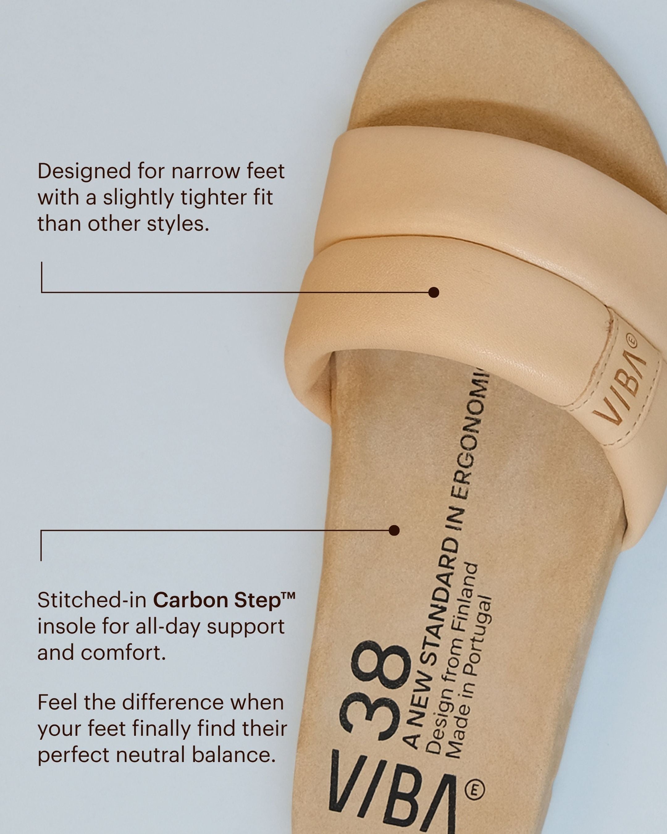 PORTO Leather Desert Nude