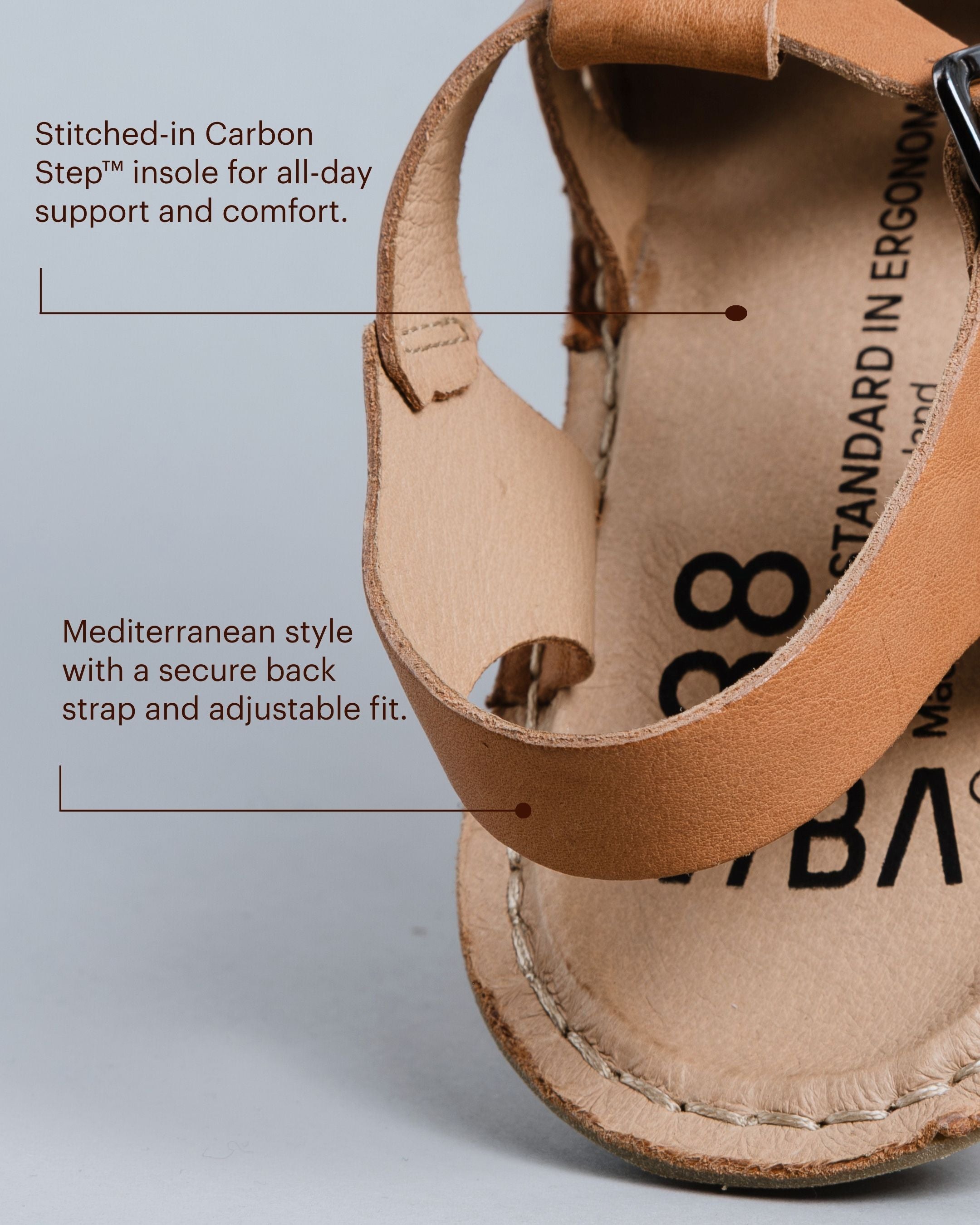 CAPRI Leather Fawn Tan