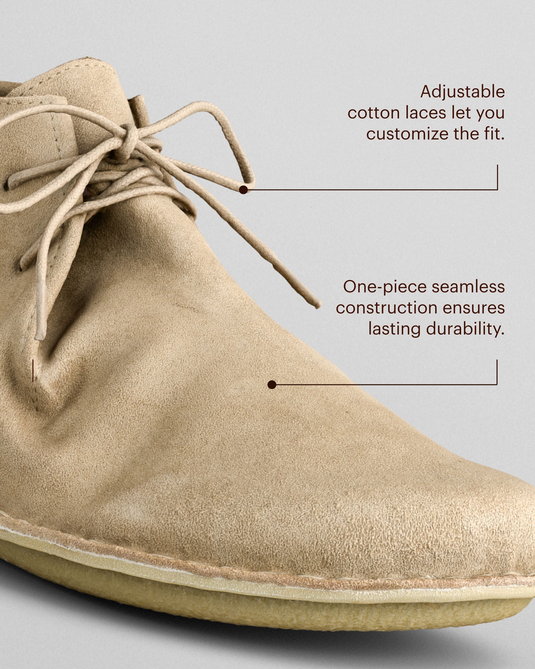 JTREE Suede Desert Sand
