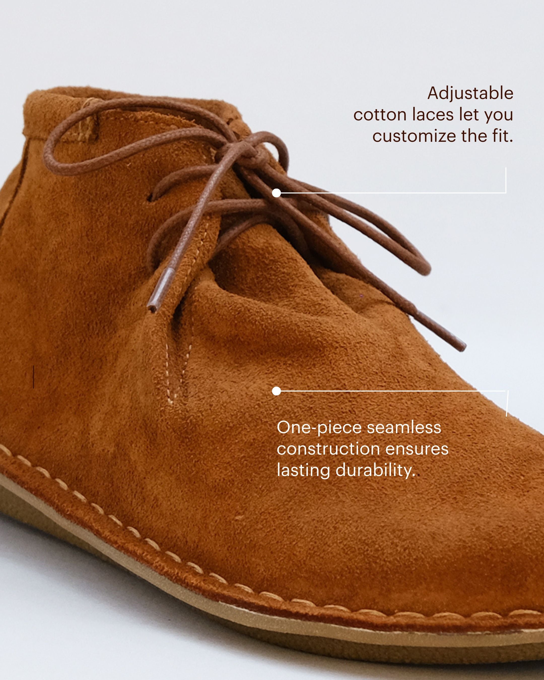 JTREE Suede Tan Brown