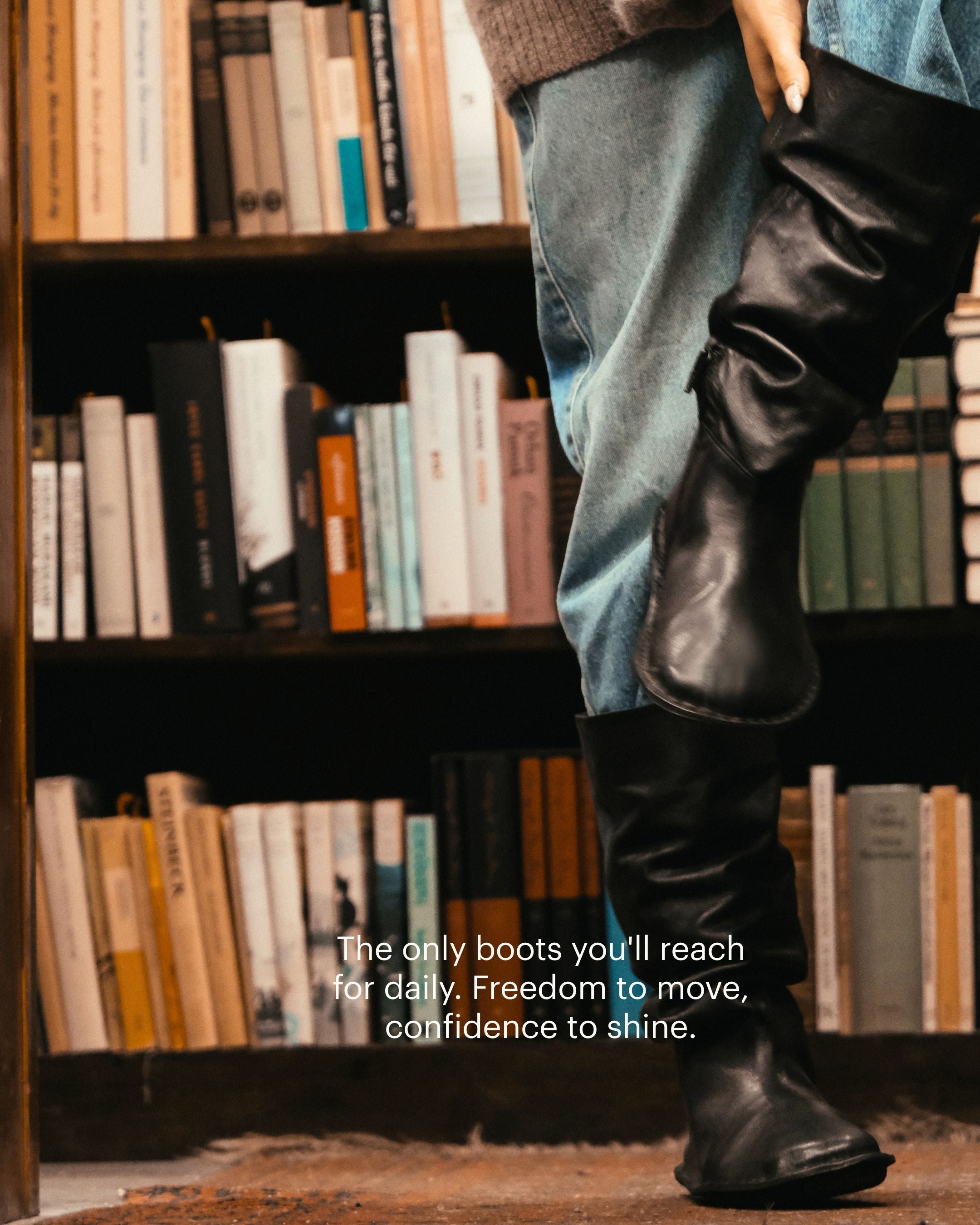 WOODSTOCK Leather Preto Black