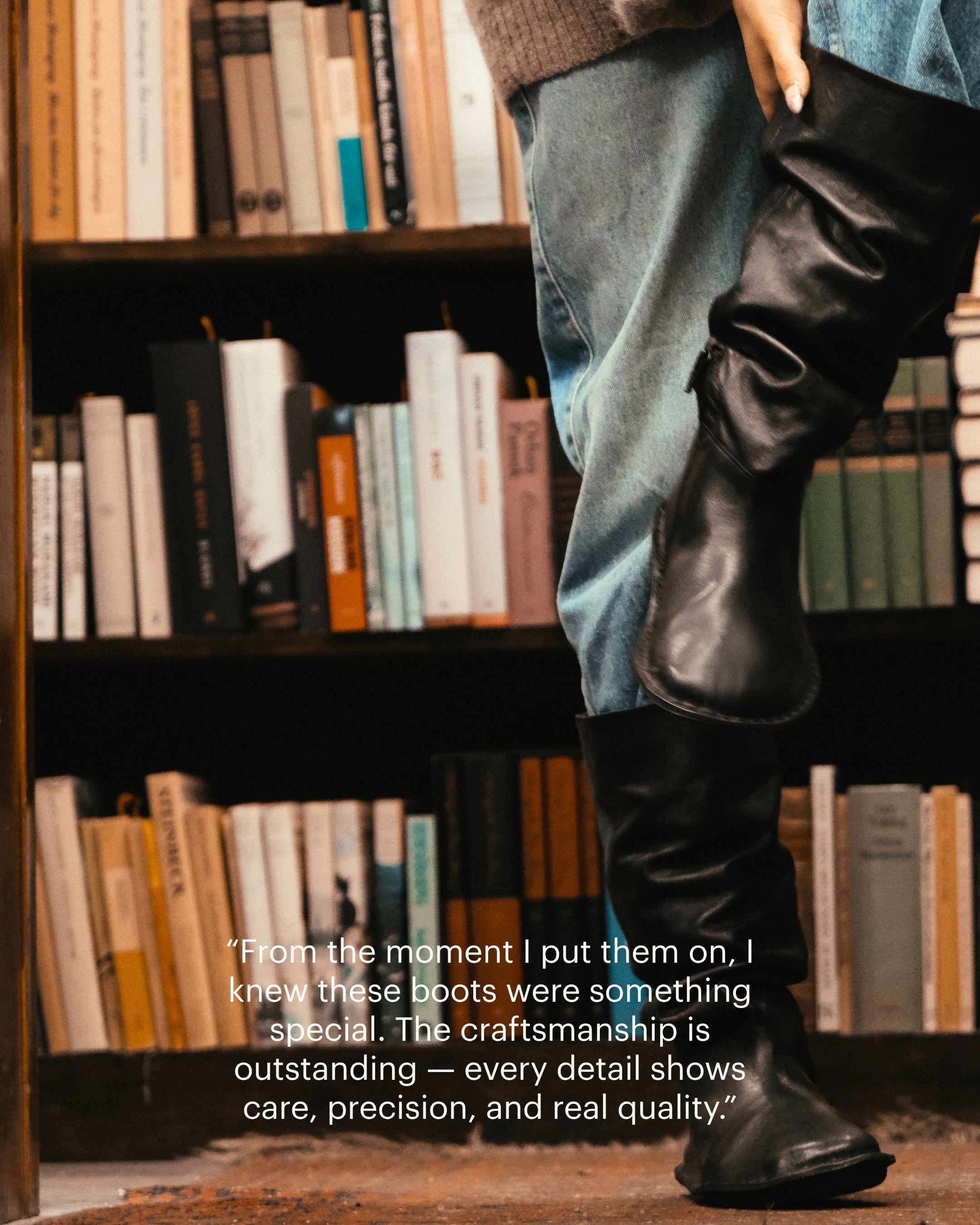 WOODSTOCK Leather Preto Black