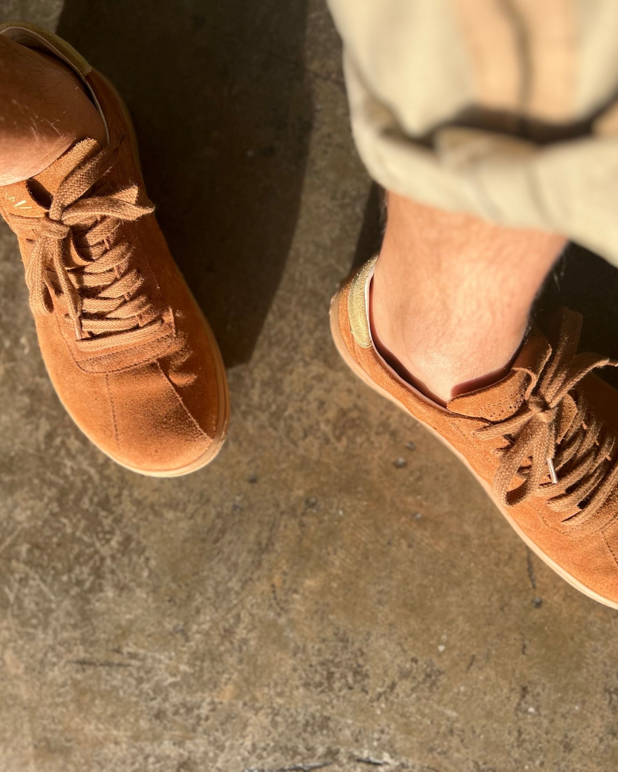 SYDNEY Bio Suede Tan/Gum