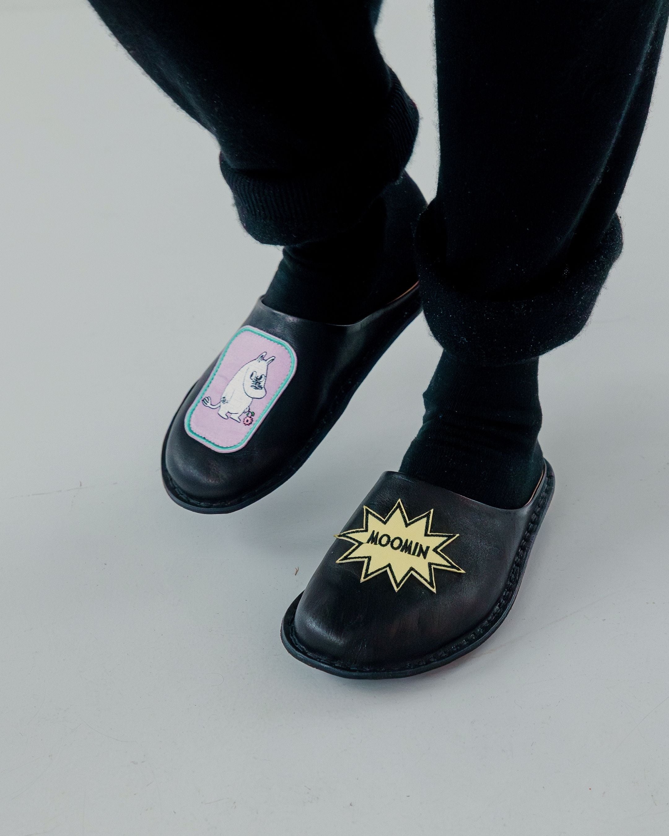 VIBAe x MOOMIN ROMA Leather Preto Black