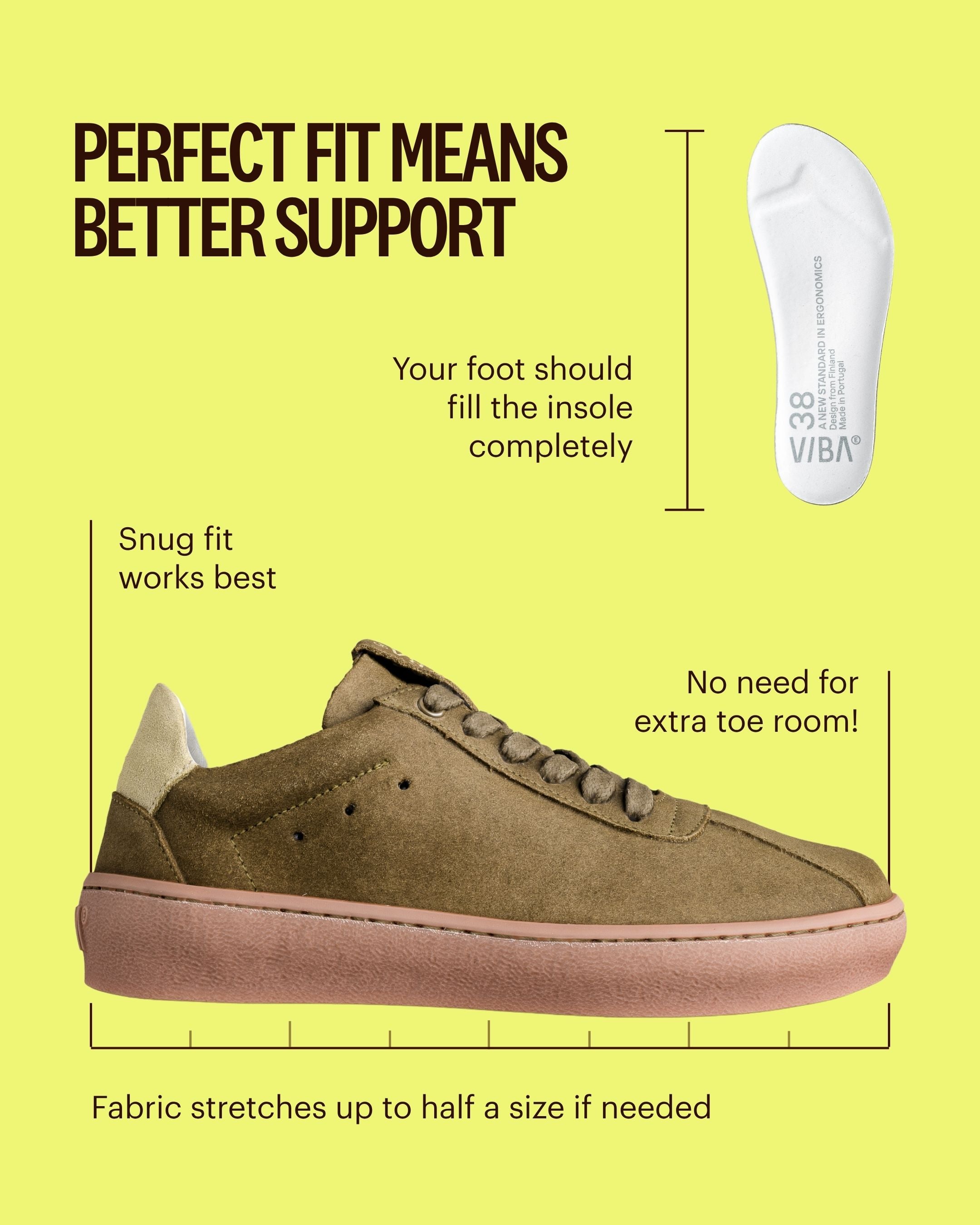 SYDNEY Bio Suede Forest/Gum