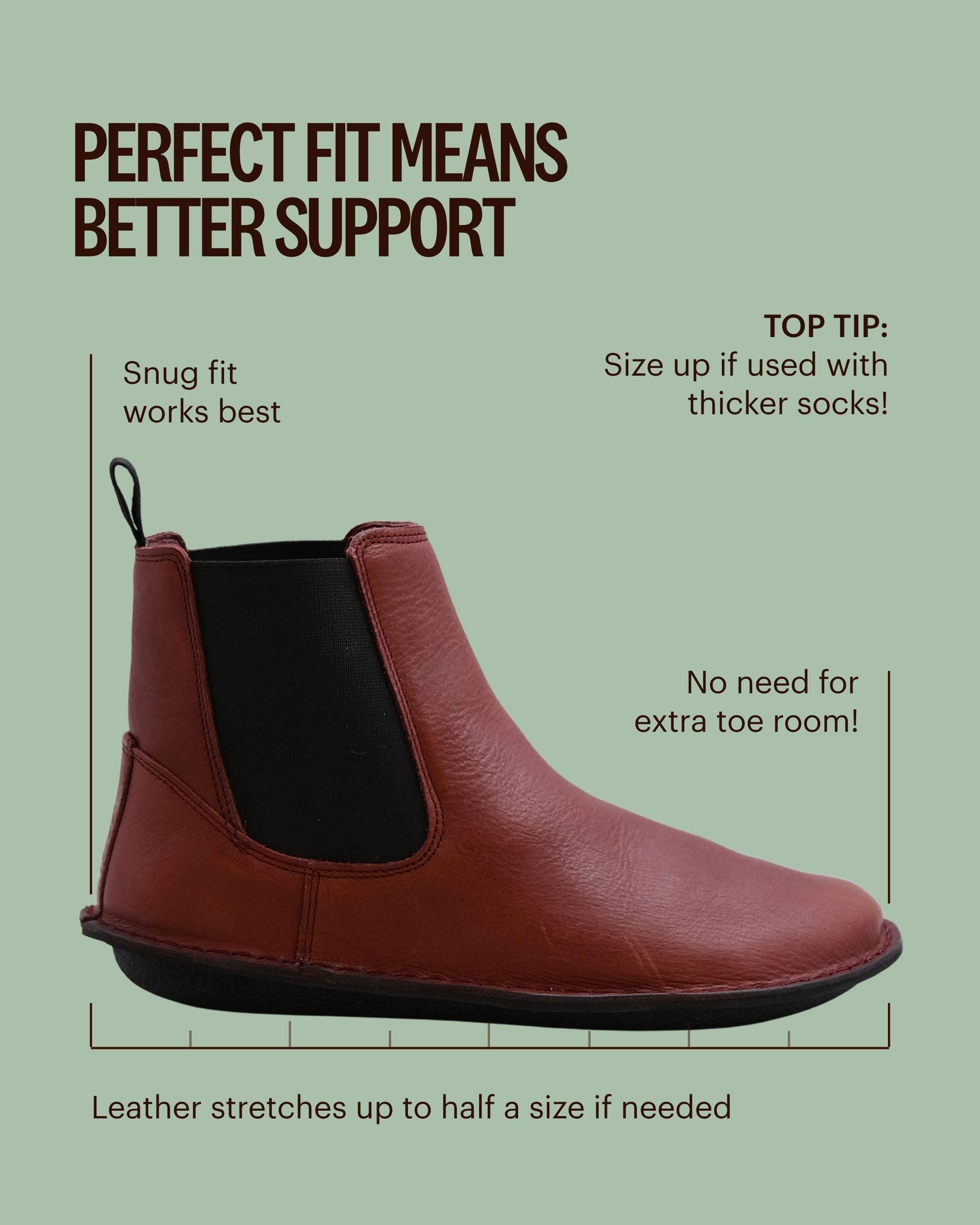 HELSINKI Leather Cordovan Red