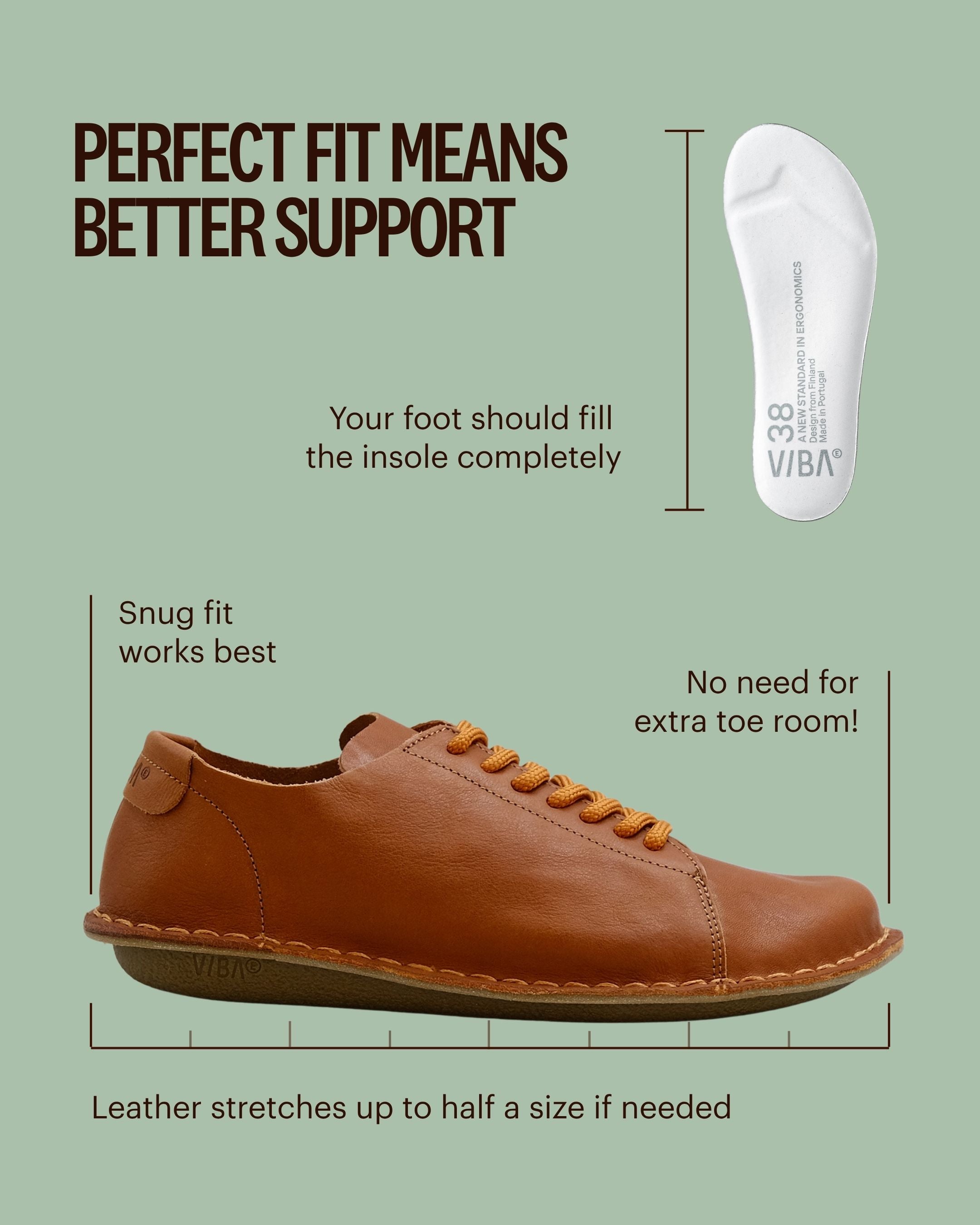 LISBOA Leather Cognac Brown