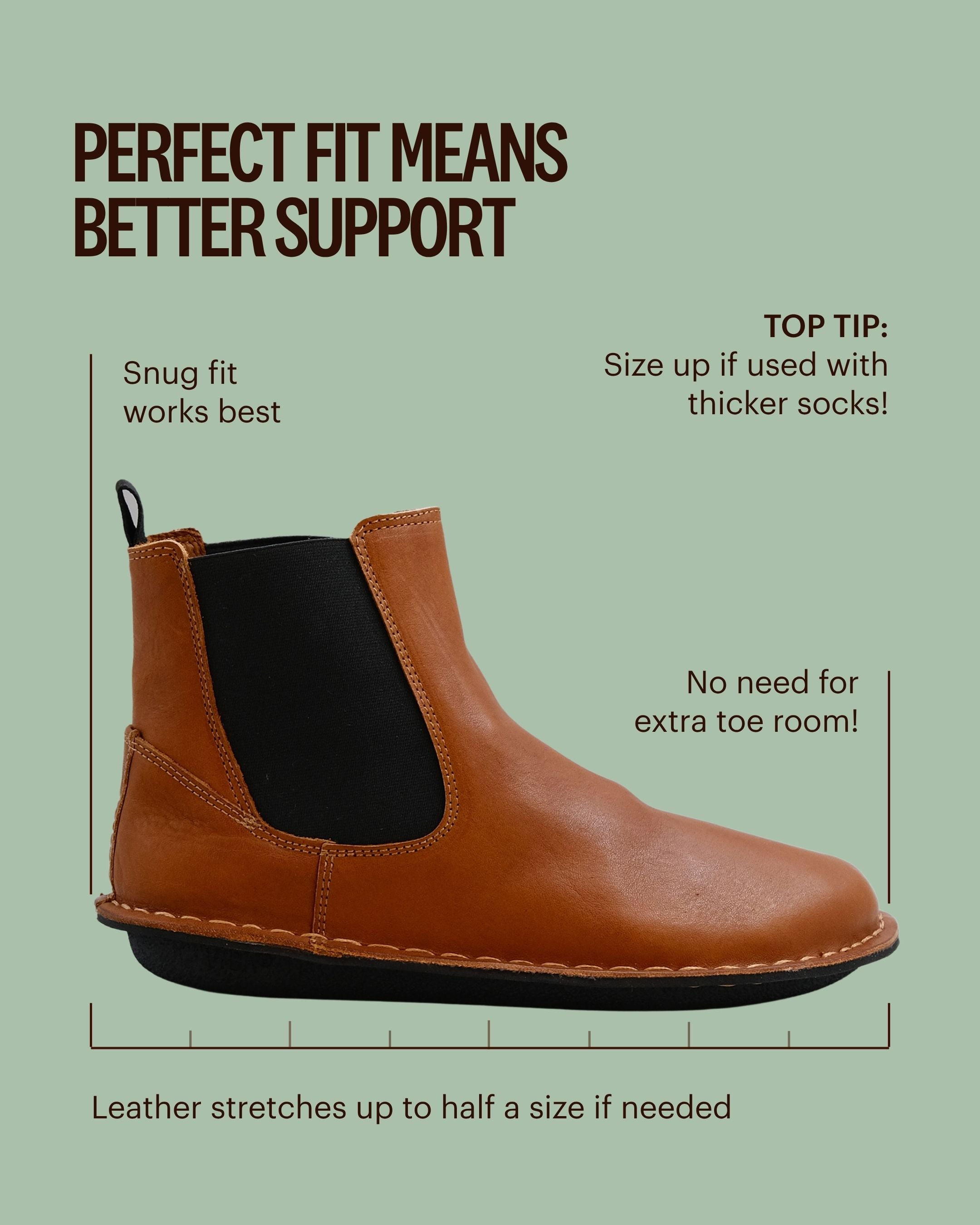 HELSINKI Leather Cognac Brown