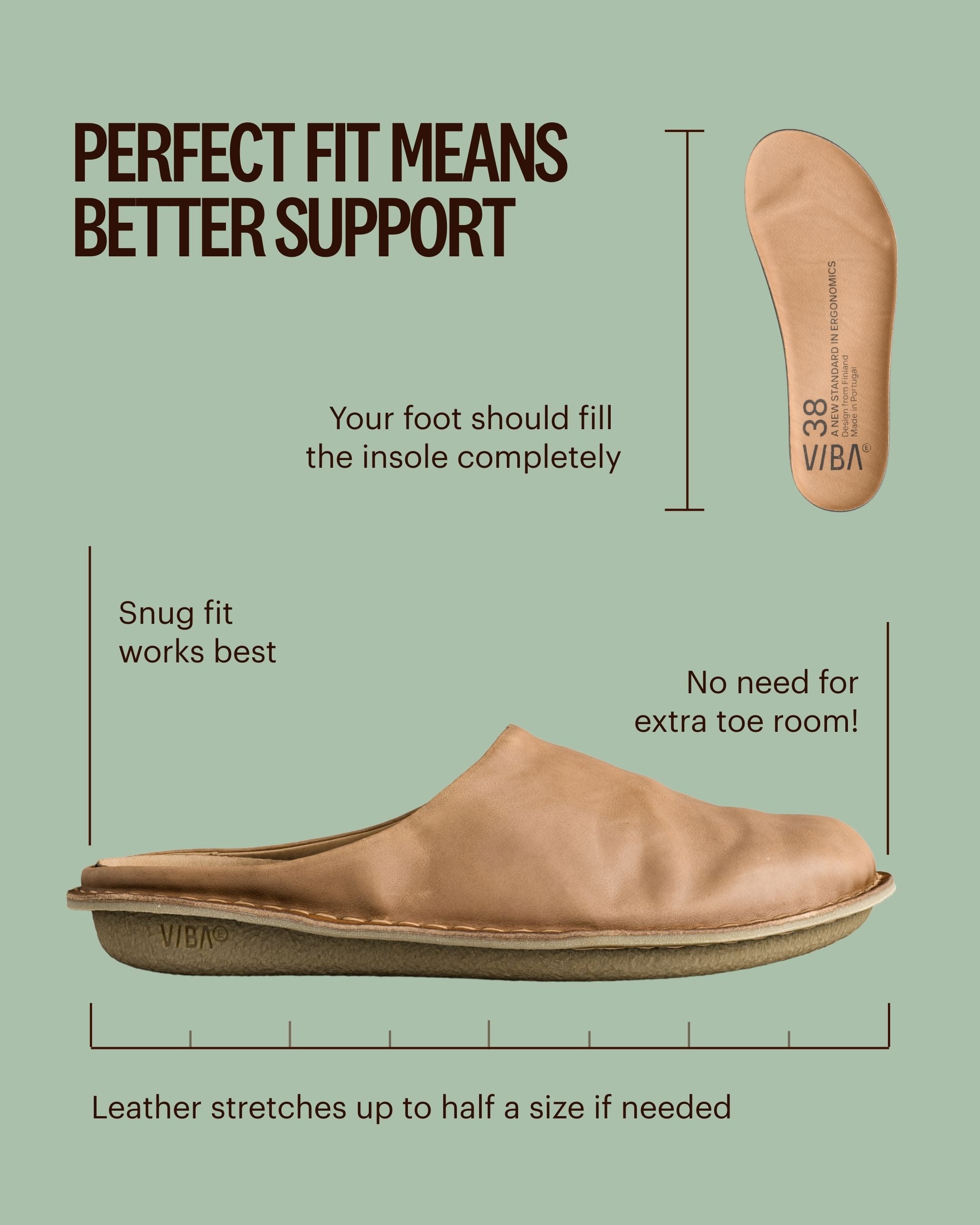 ROMA Leather Fawn Tan