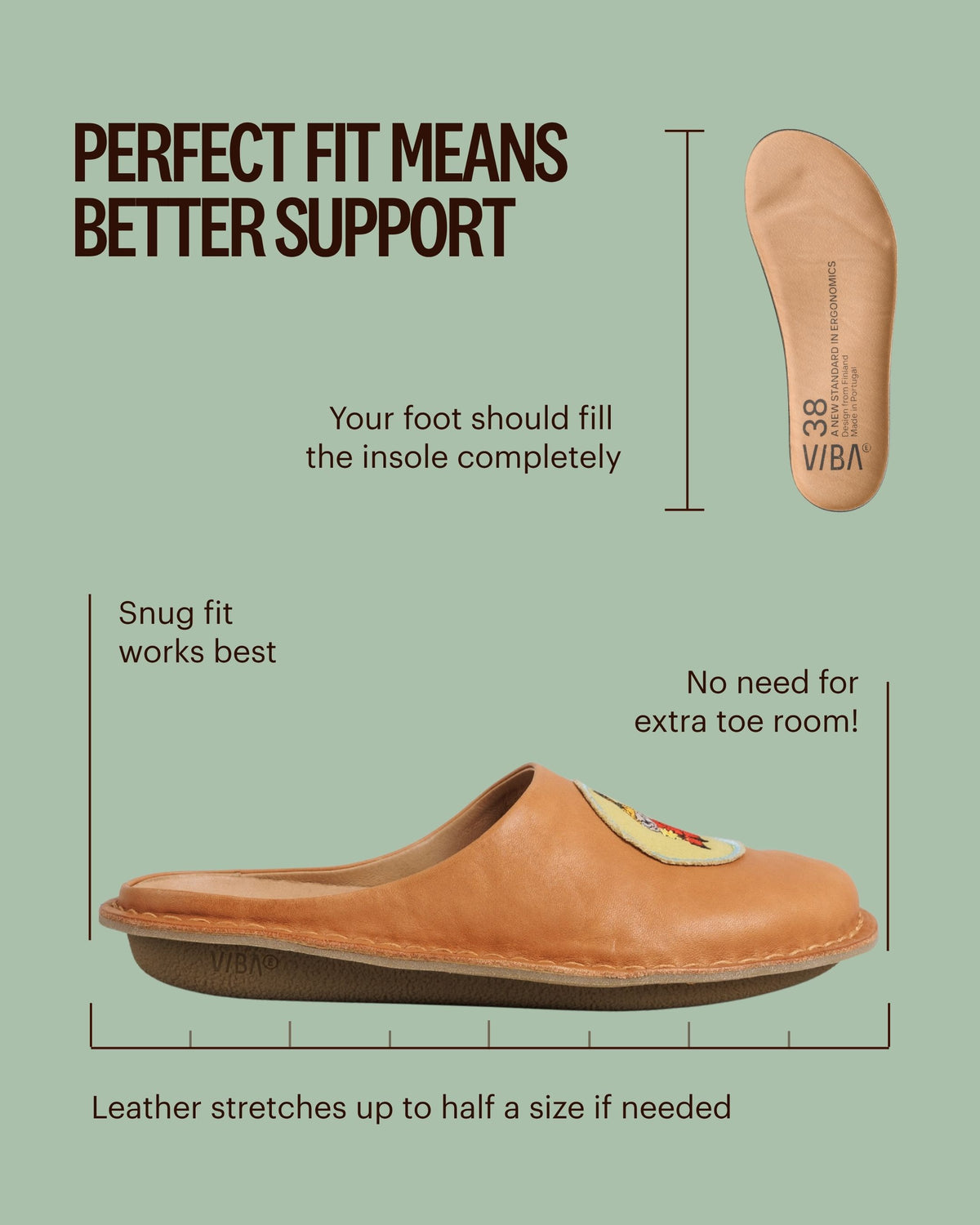 VIBAe x MOOMIN ROMA Leather Fawn Tan