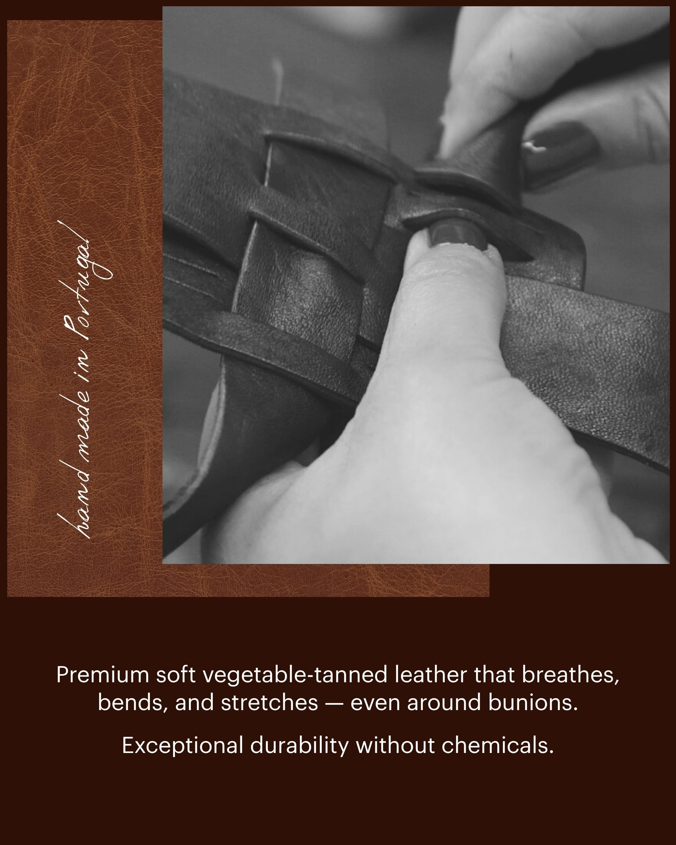 AMALFI Leather Cognac Brown