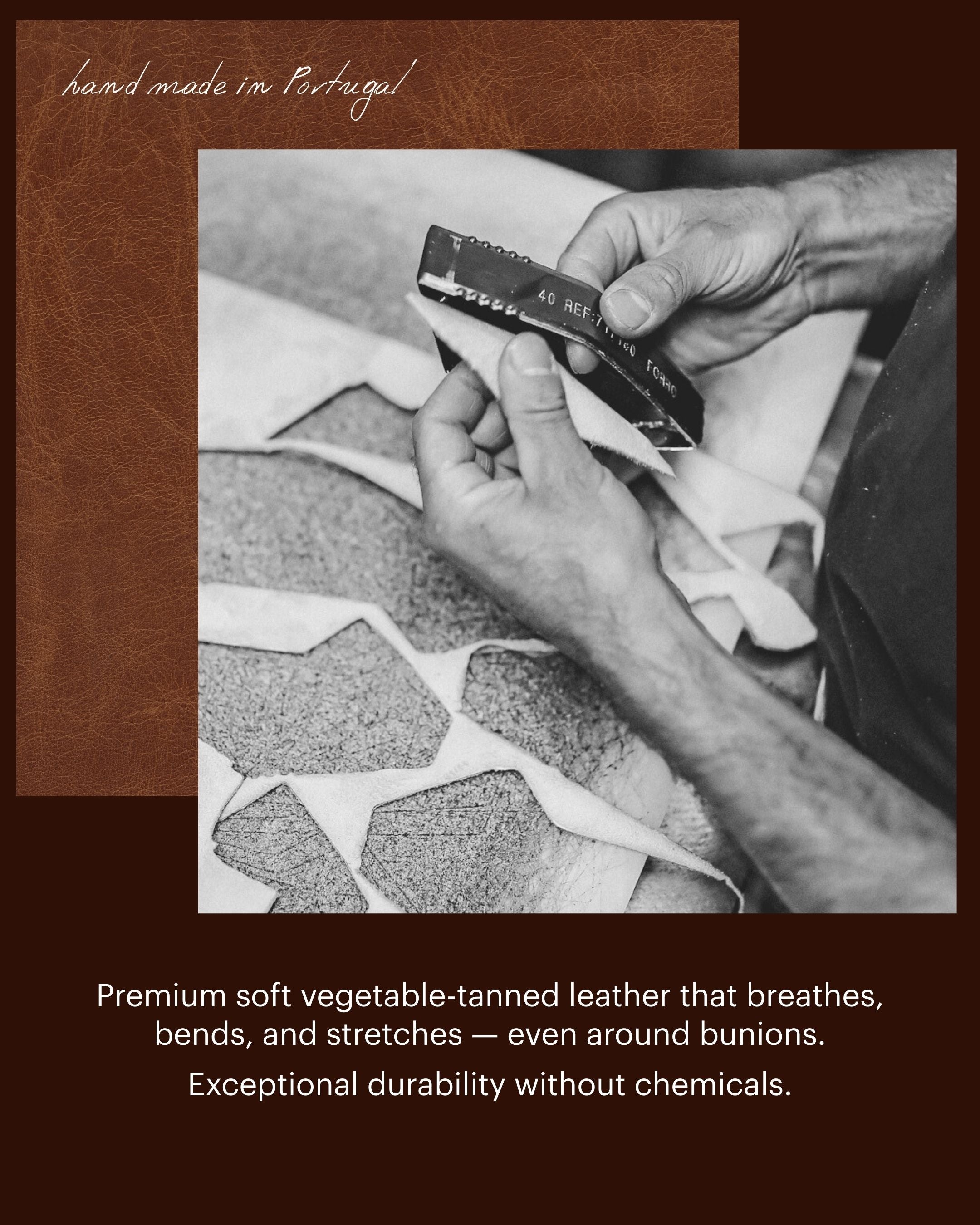 PORTO Leather Cognac Brown