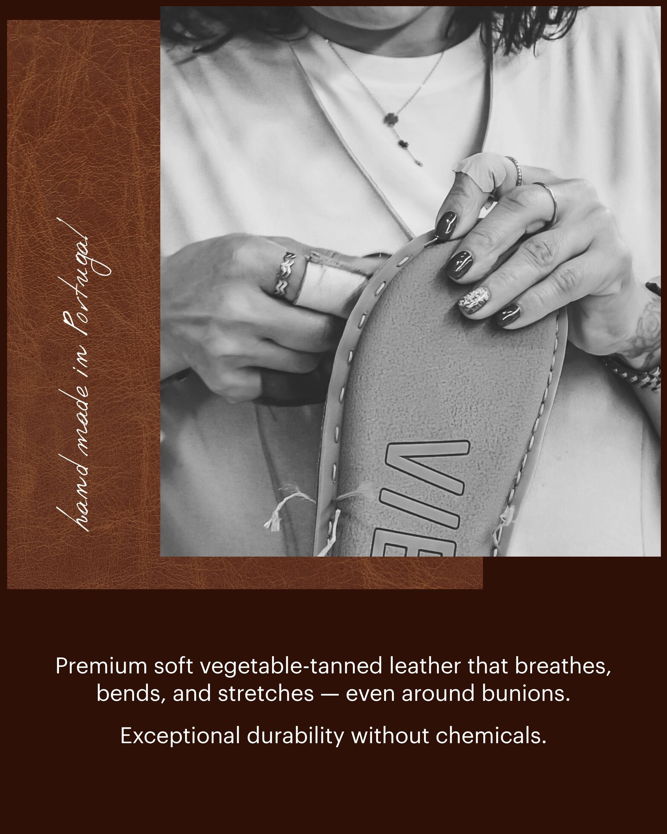 WOODSTOCK Leather Cognac Brown