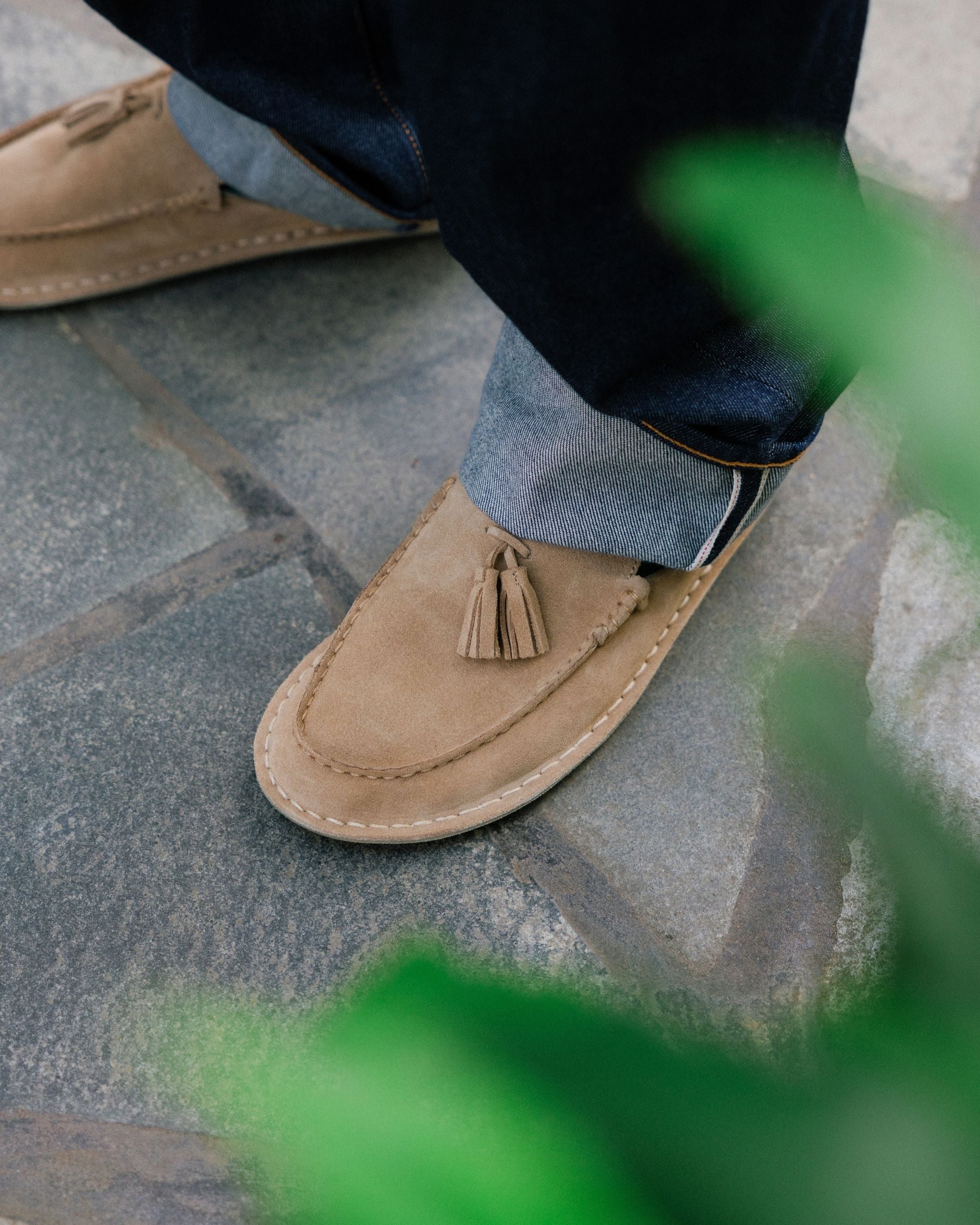 TRIBECA Suede Desert Sand