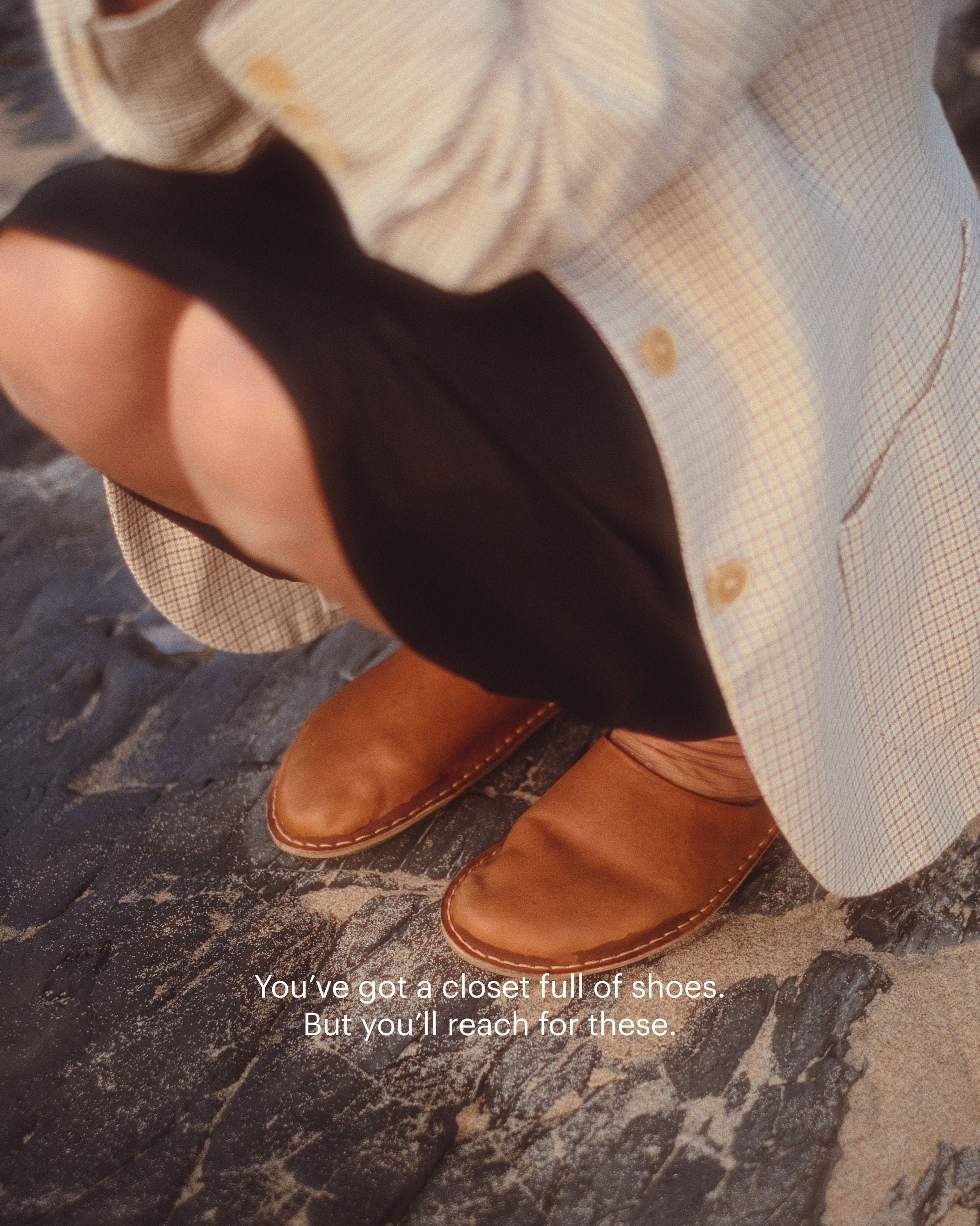 ROMA Leather Cognac Brown