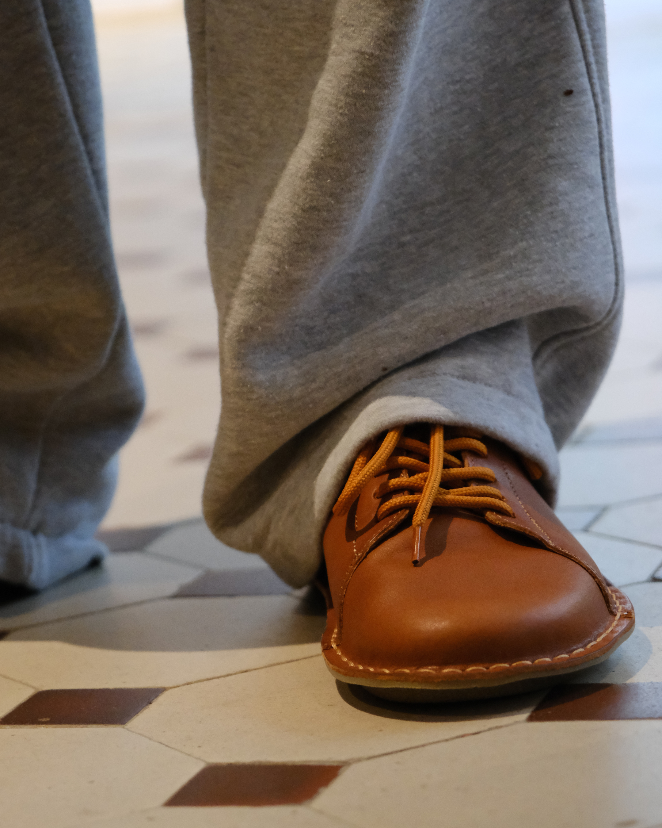 LISBOA Leather Cognac Brown