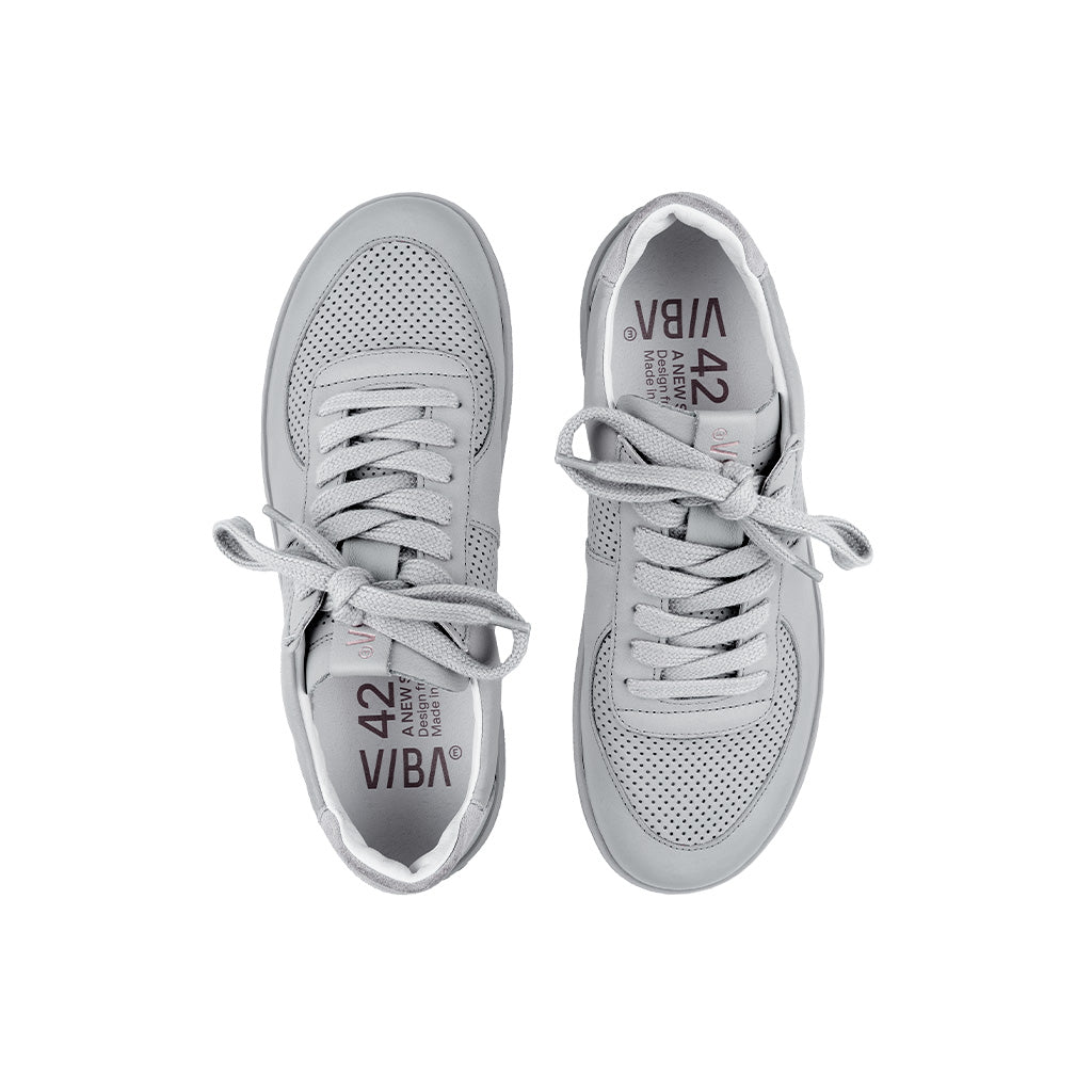 LONDON Bio Leather Acciaio/Grey