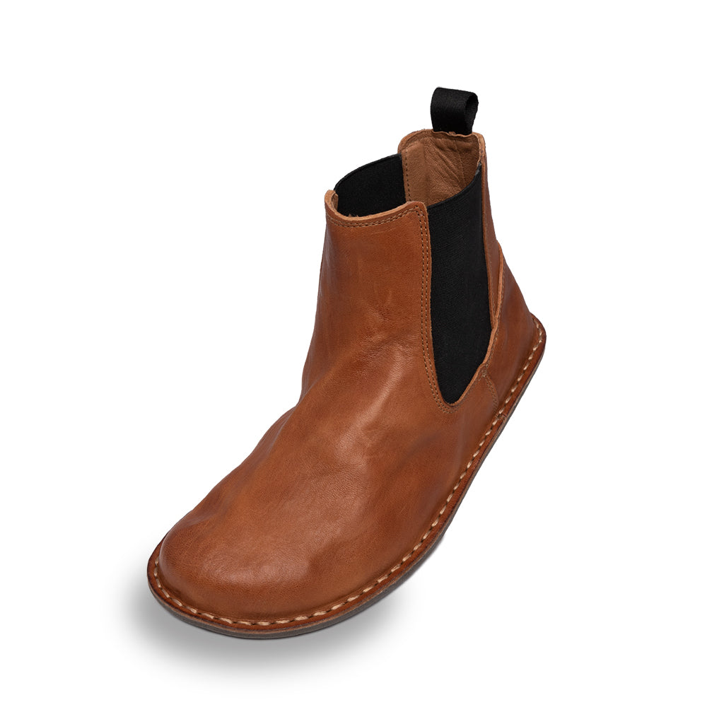 HELSINKI Leather Cognac Brown