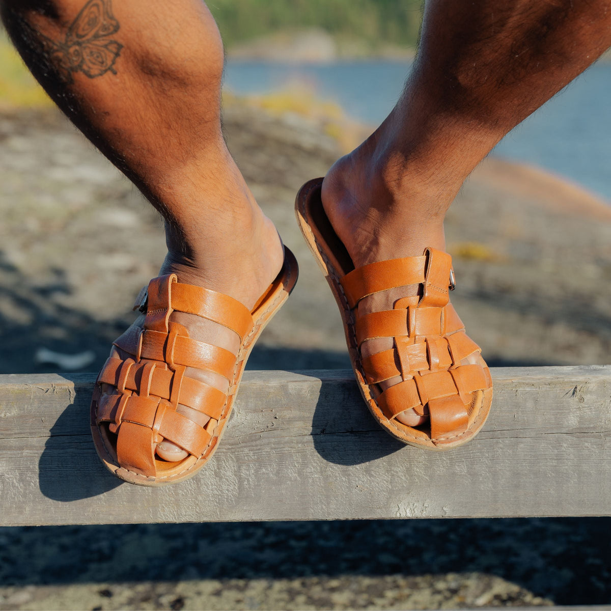 Barefoot Sandals UK - Flat, Flexible Leather Sandals With a Wide Toe Box