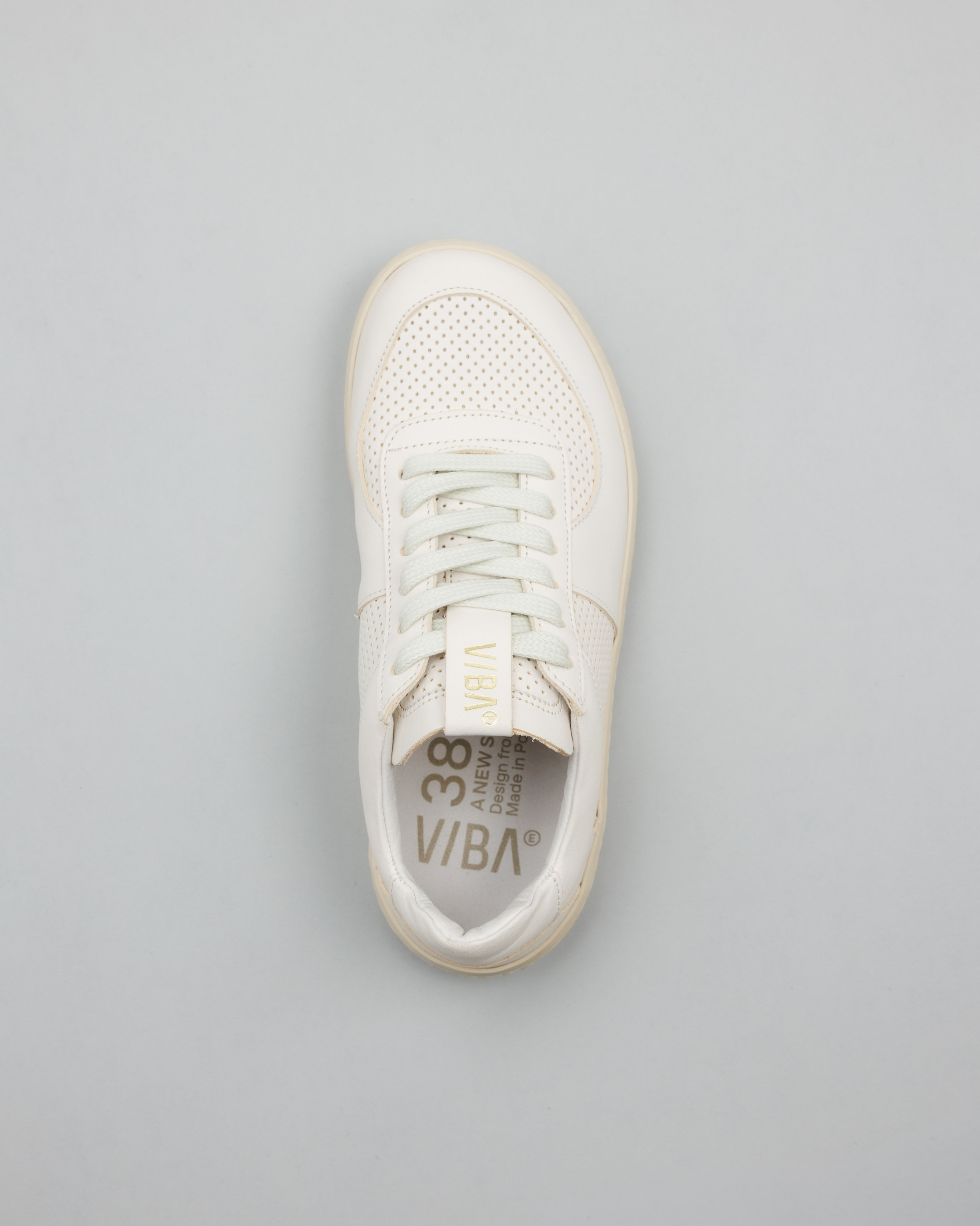 LONDON Bio Leather White/Chalk