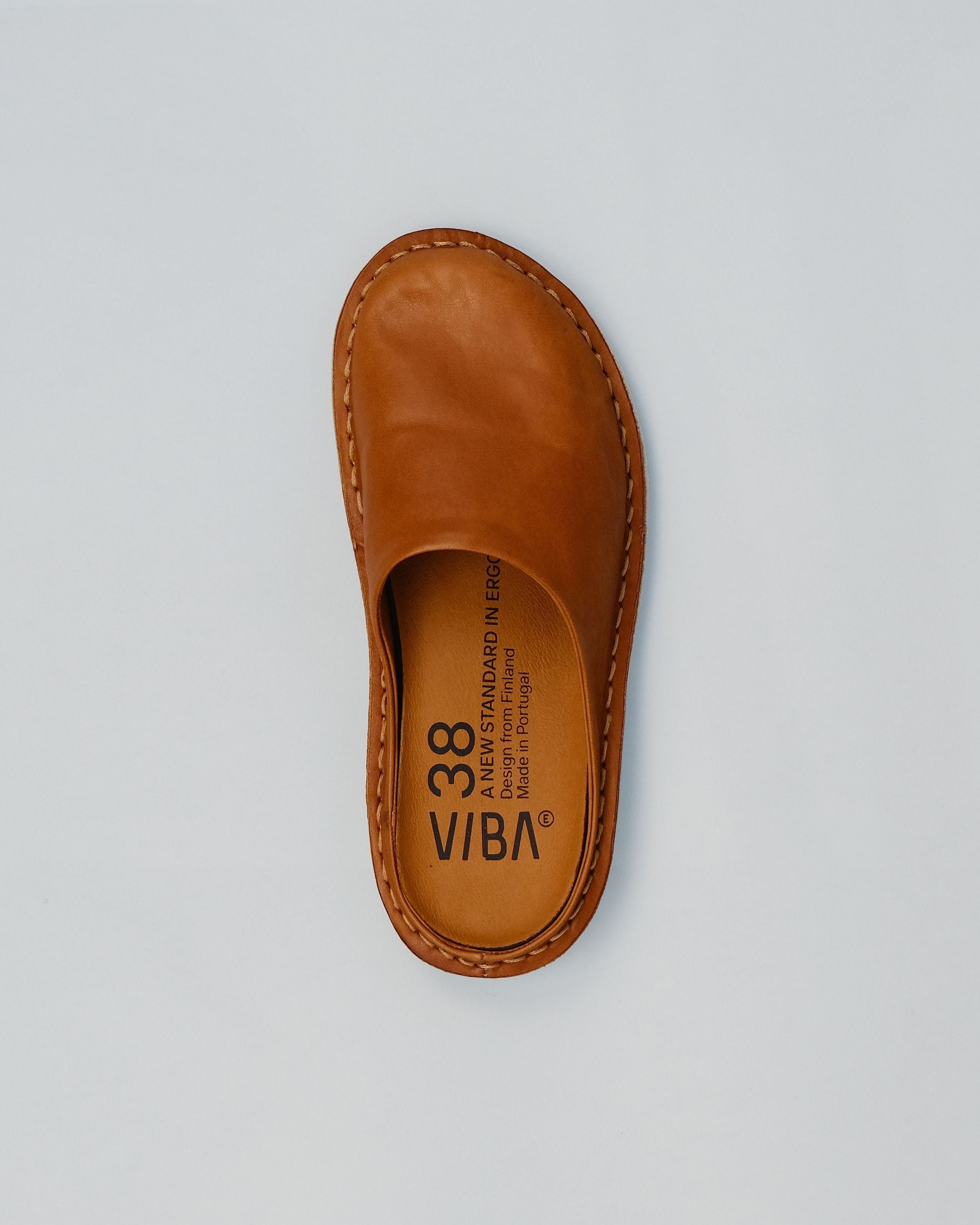 ROMA Leather Cognac Brown – VIBAe